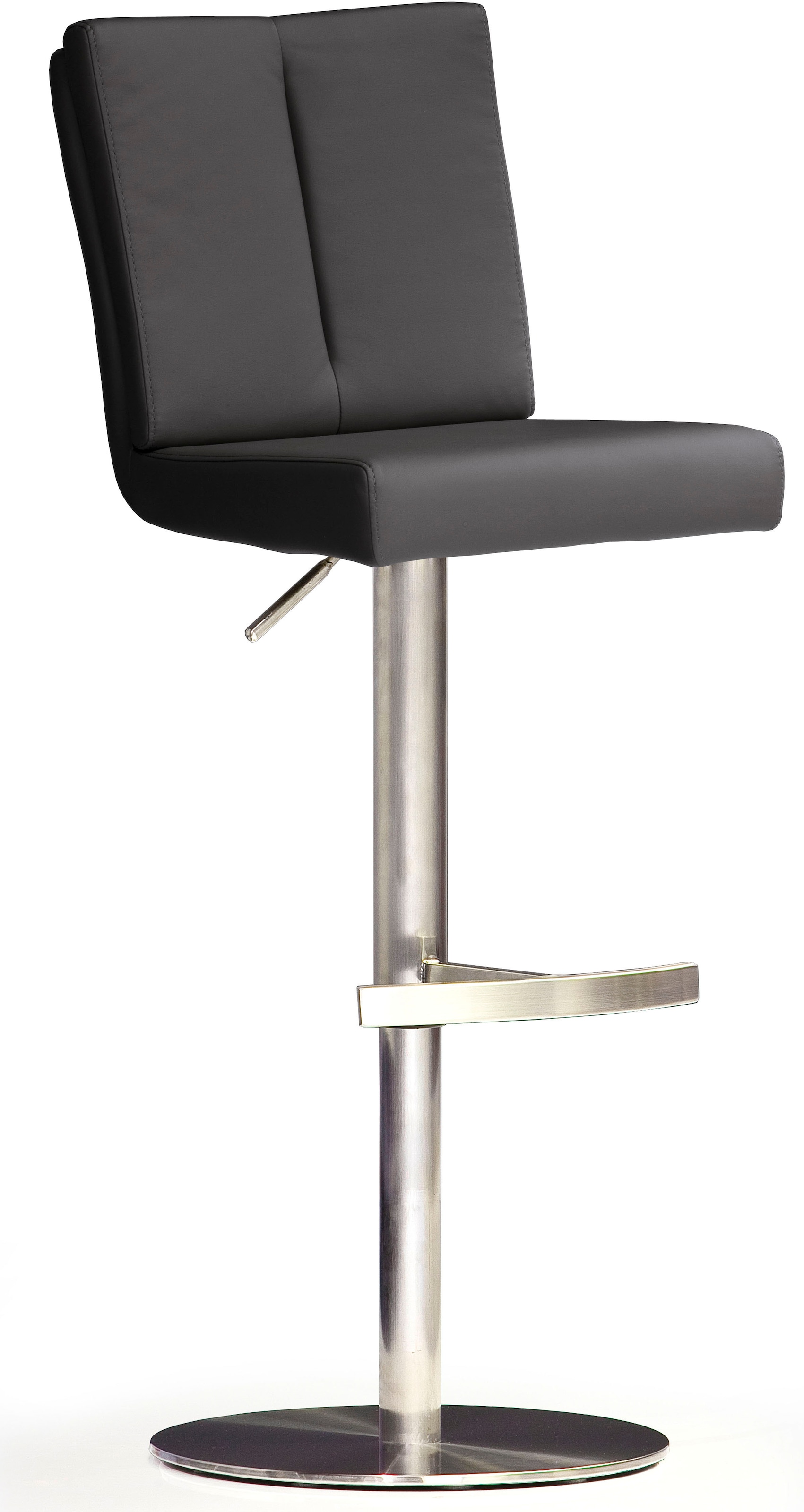 MCA furniture Bistrostuhl "BARBECOOL", mit Rückenlehne, Bodenplatte rund, 1 günstig online kaufen