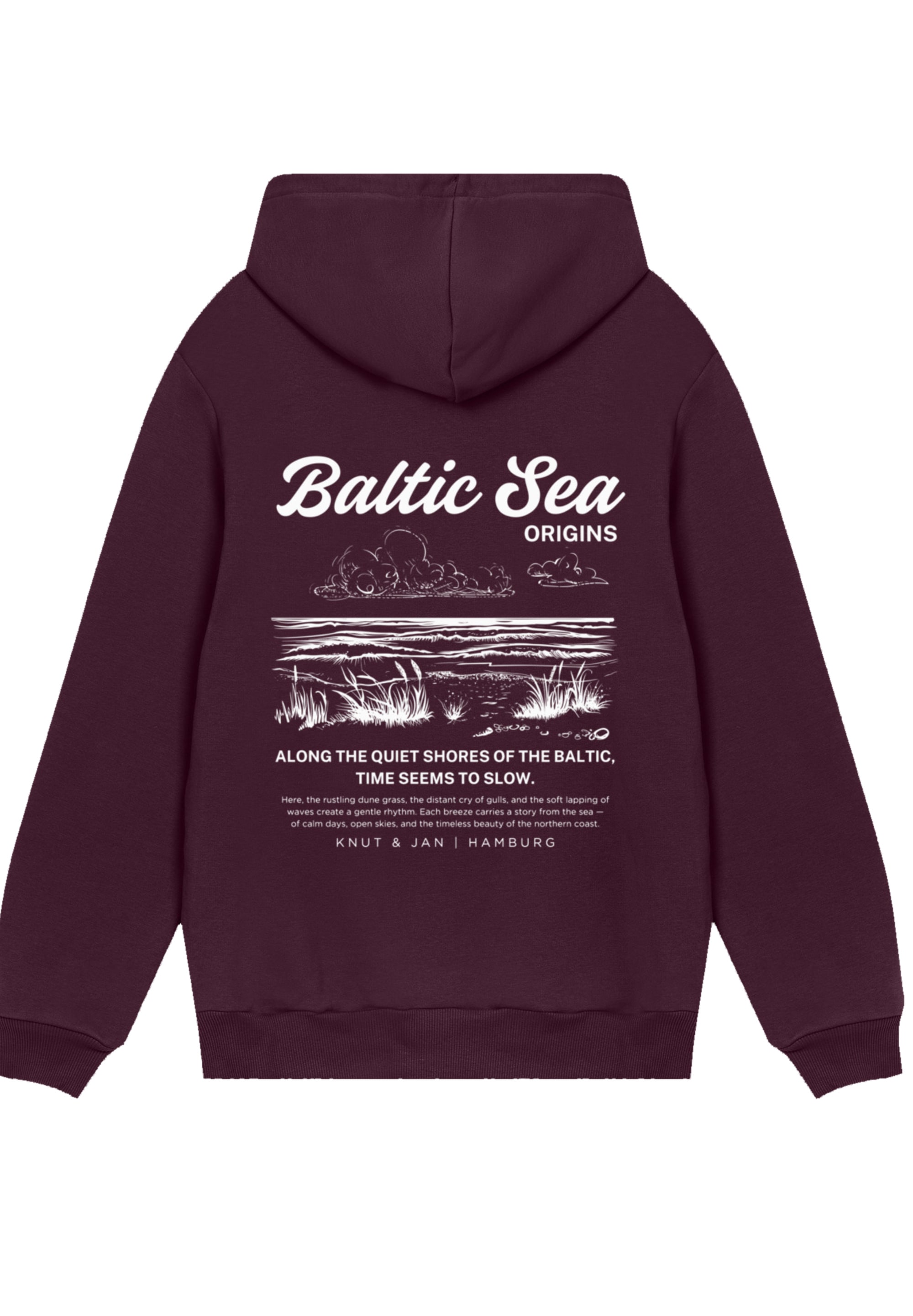 F4NT4STIC Kapuzenpullover »Knut & Jan Baltic Sea Origins«, Premium Qualität, Knut & Jan Hamburg