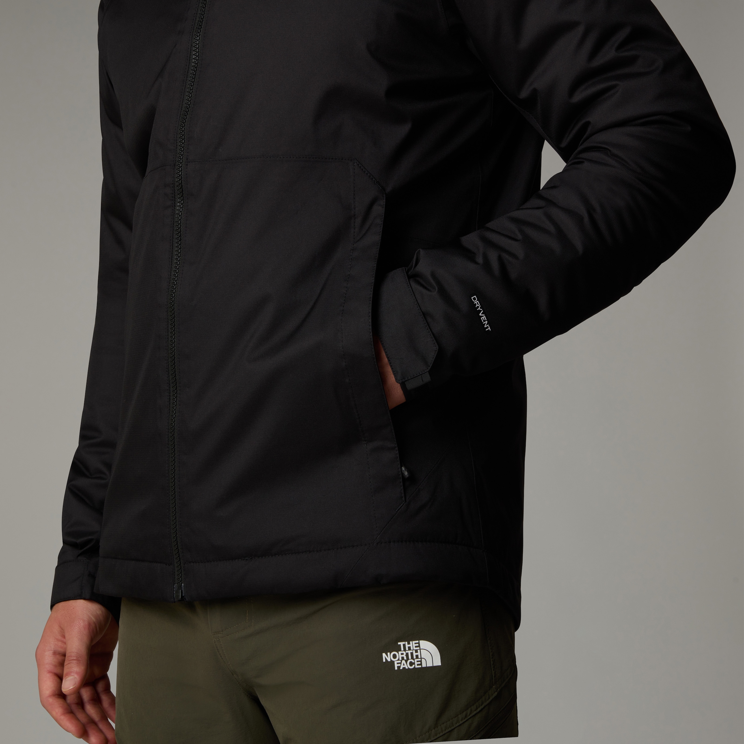 The North Face Funktionsjacke »M MILLERTON INSULATED JACKET«, (1 St.), Wärmend, wasserdicht, winddicht – Übergangsjacke