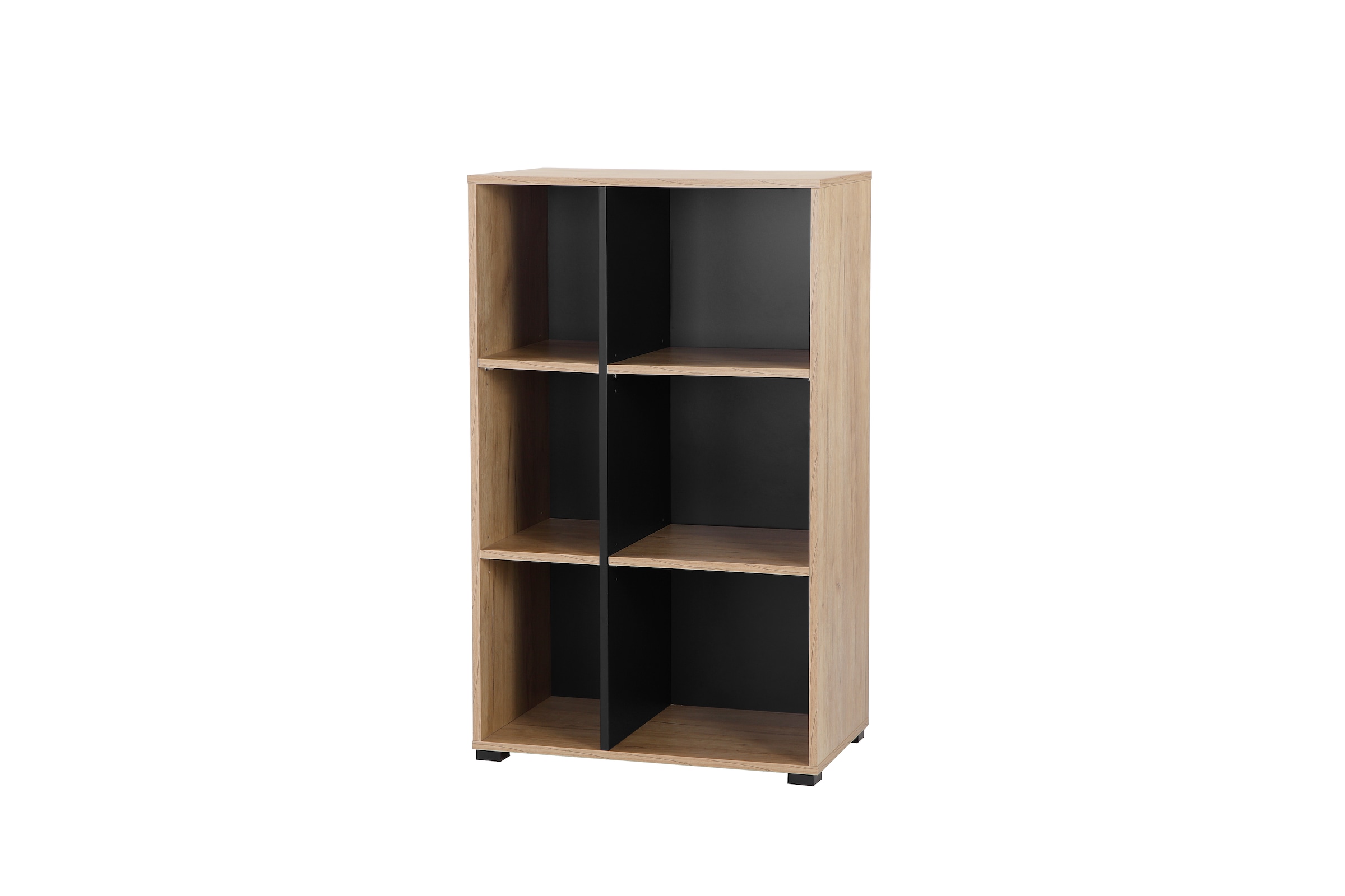 OTTO home Aktenregal "Moid," Bücherregal, Maße 64,5x40x106 cm, 6 Fächer für günstig online kaufen