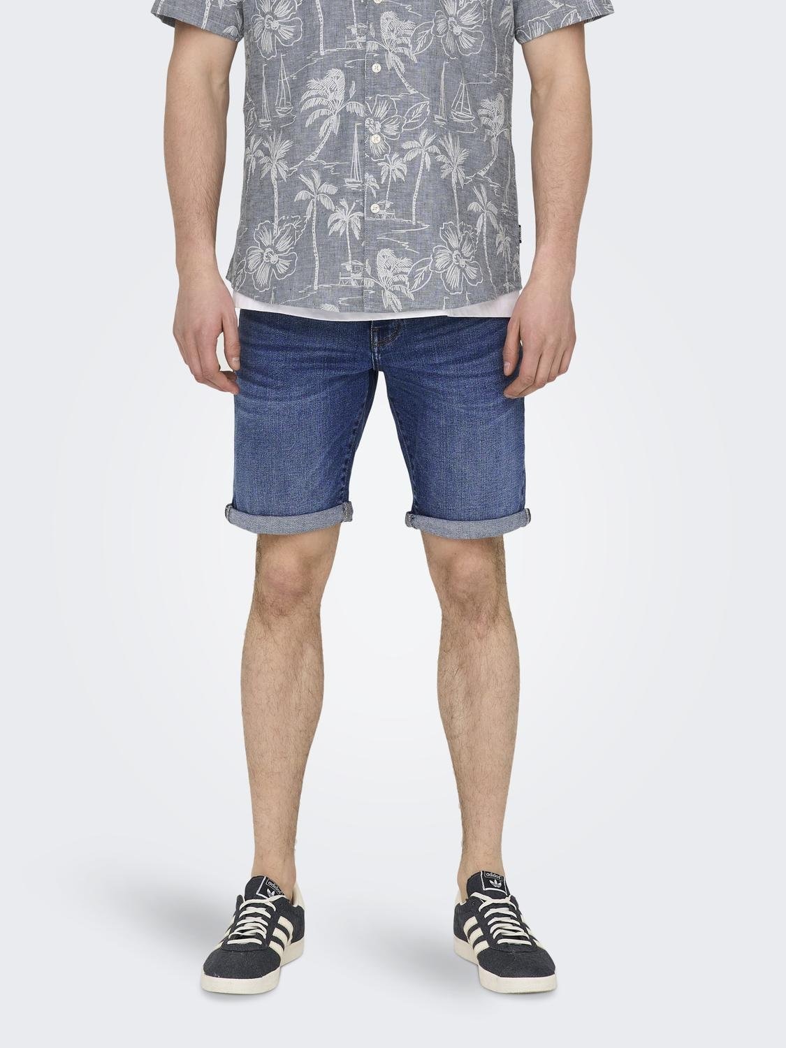 ONLY & SONS Shorts "ONSPLY MBD 8772 TAI DNM SHORTS NOOS"