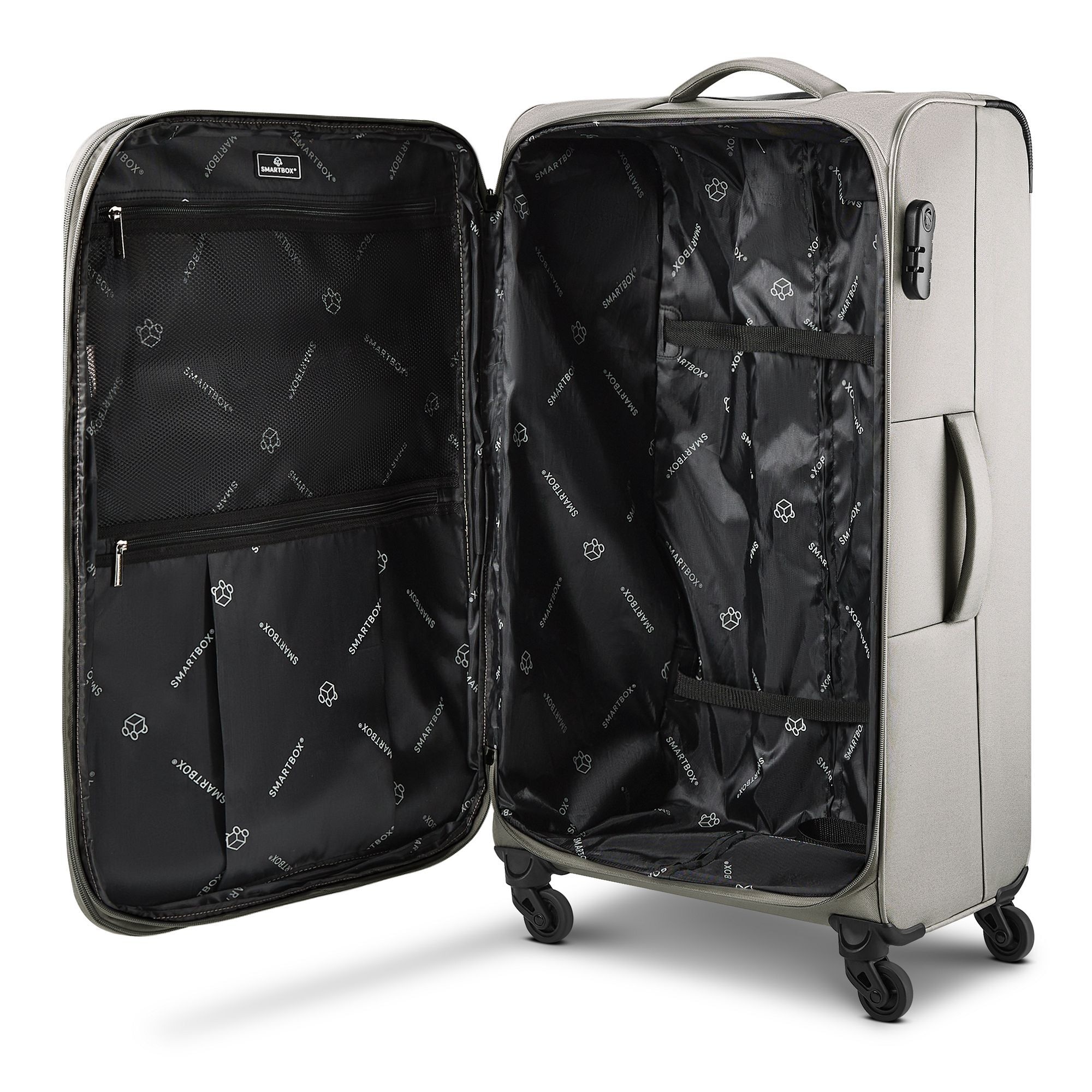 Smartbox Trolley »Edition 04 4 Rollen Trolley 78 cm mit Dehnfalte« 100 l