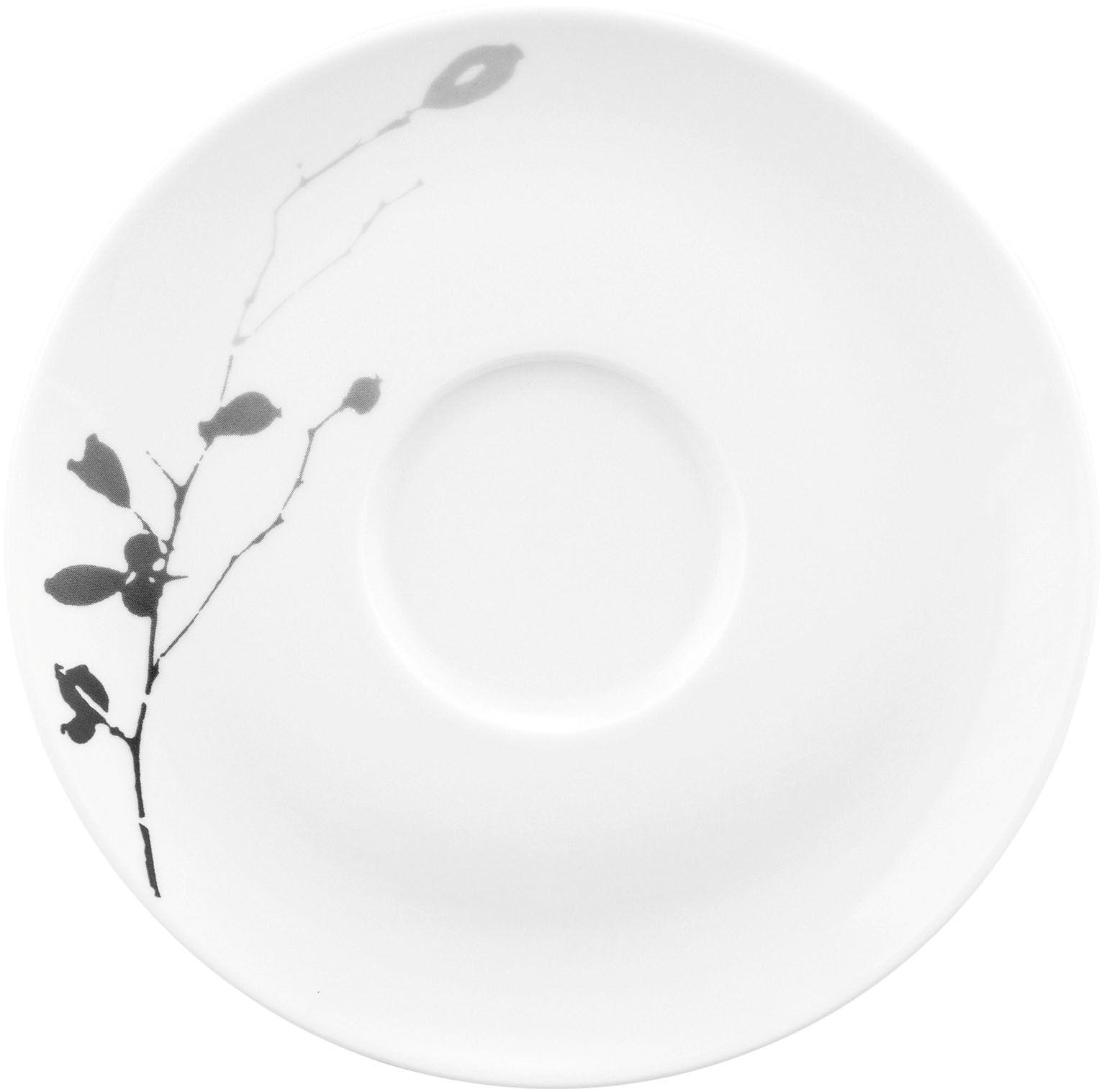 Seltmann Weiden Untertasse "Liberty - Dark Rose Hip" Kombi-Untertasse groß 16,5 cm