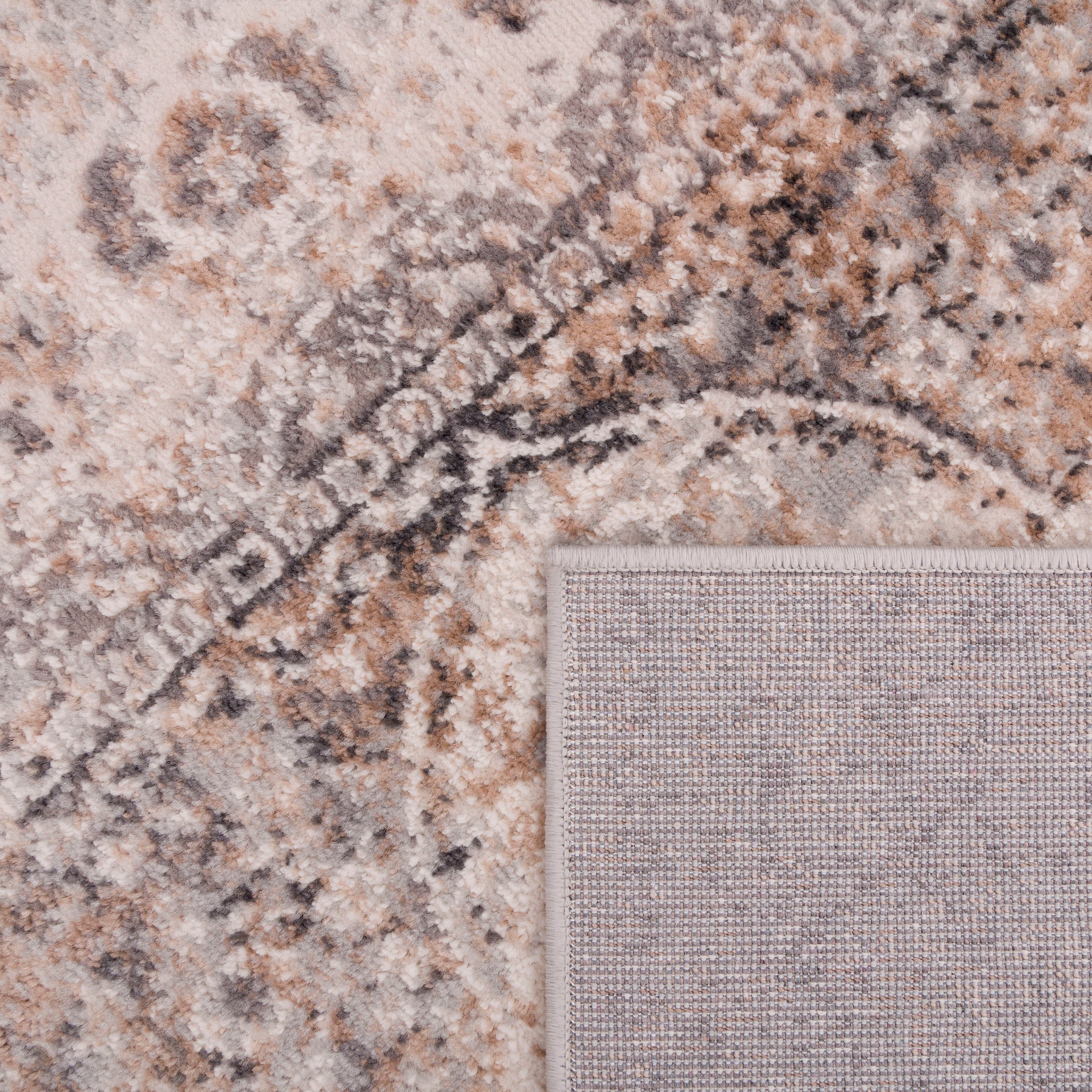 Paco Home Teppich »Foggia 779« rechteckig 12 mm Höhe Kurzflor, Orient Optik, Vintage Design