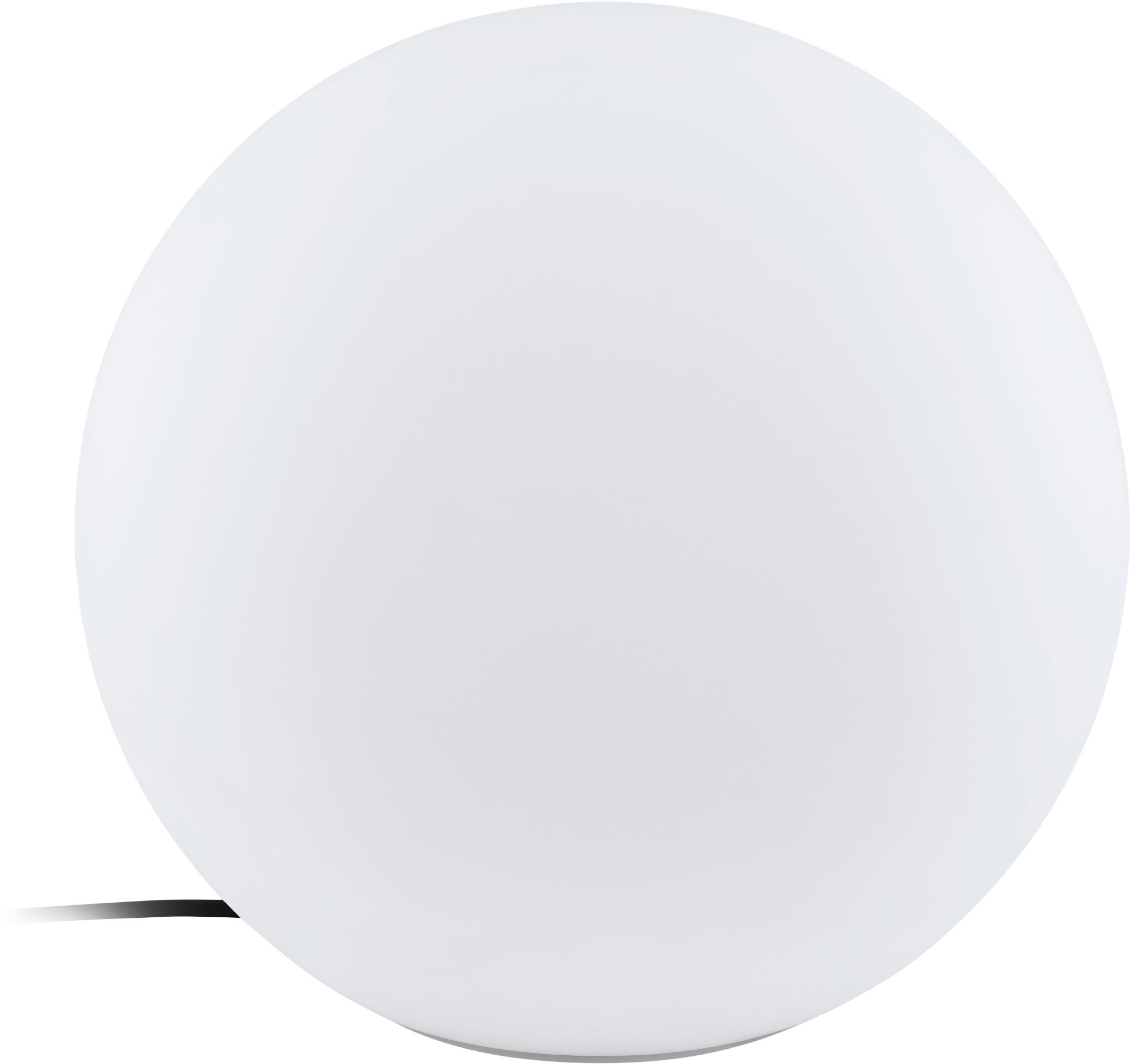 Kugelleuchte EGLO "MONTEROLO-Z, Zigbee 3.0, Gartenlampe", weiß, H:39cm Ø:39cm, Leuchten, Kugelleuchte in weiß aus Kunststoff - inkl. E27 - 1X9W