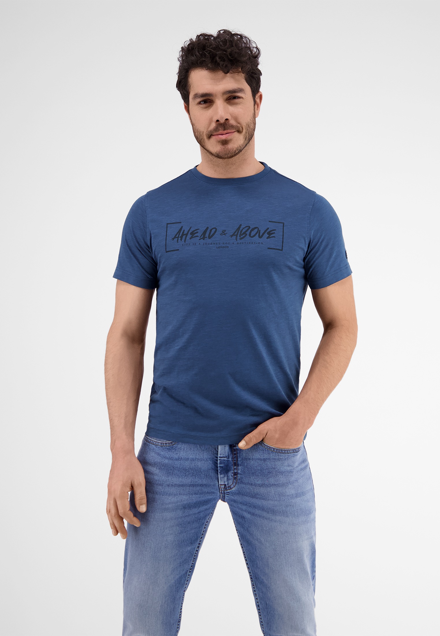 LERROS T-Shirt "LERROS T-Shirt *Ahead & Above*"