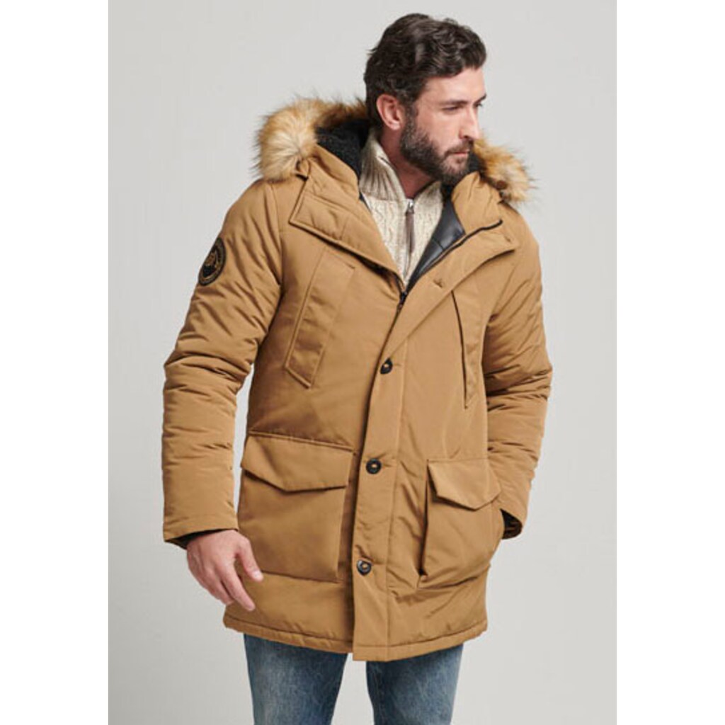 Superdry Parka »SD-VINTAGE EVEREST PARKA«, mit Kapuze