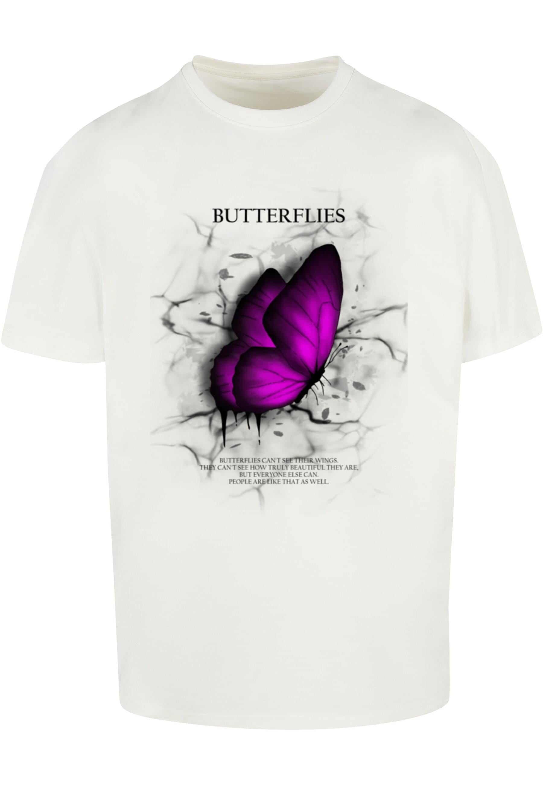 Merchcode T-Shirt »Merchcode Herren Butterflies Heavy Oversized Tee«