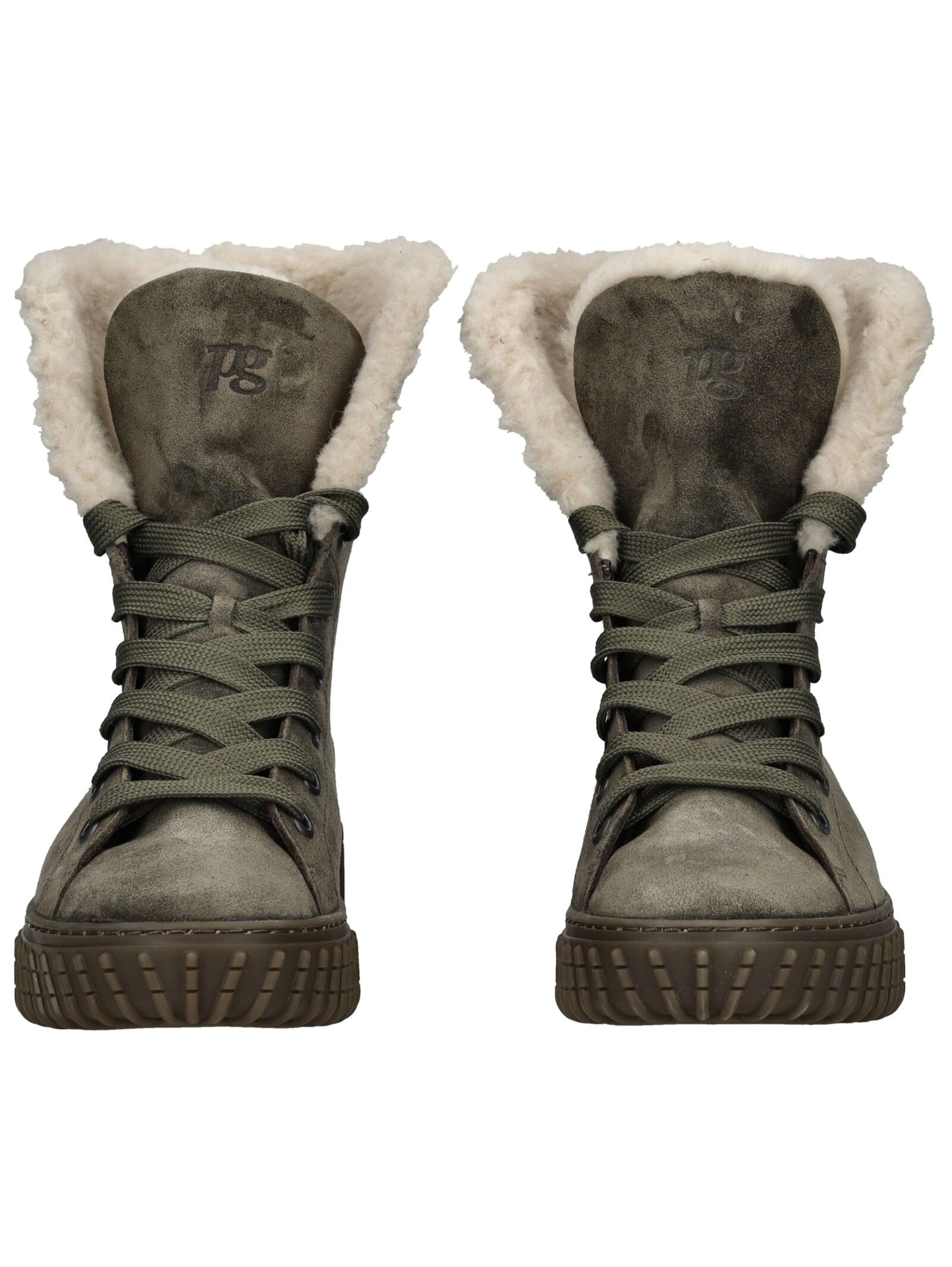 Paul Green Schnürstiefelette »Paul Green Stiefelette Veloursleder«