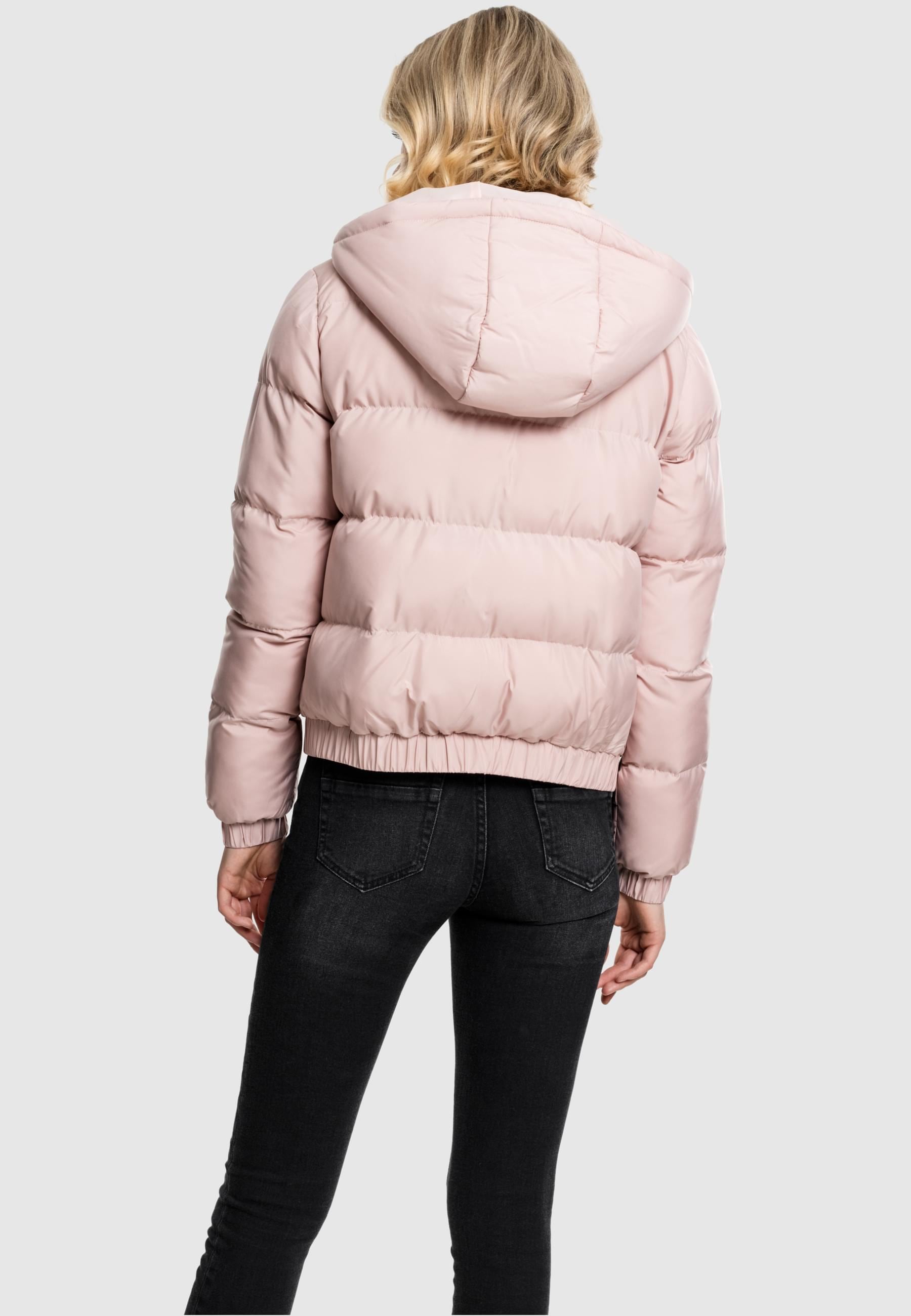 URBAN CLASSICS Winterjacke »Urban Classics Damen Ladies Hooded Puffer Jacket«, (1 St.), mit Kapuze