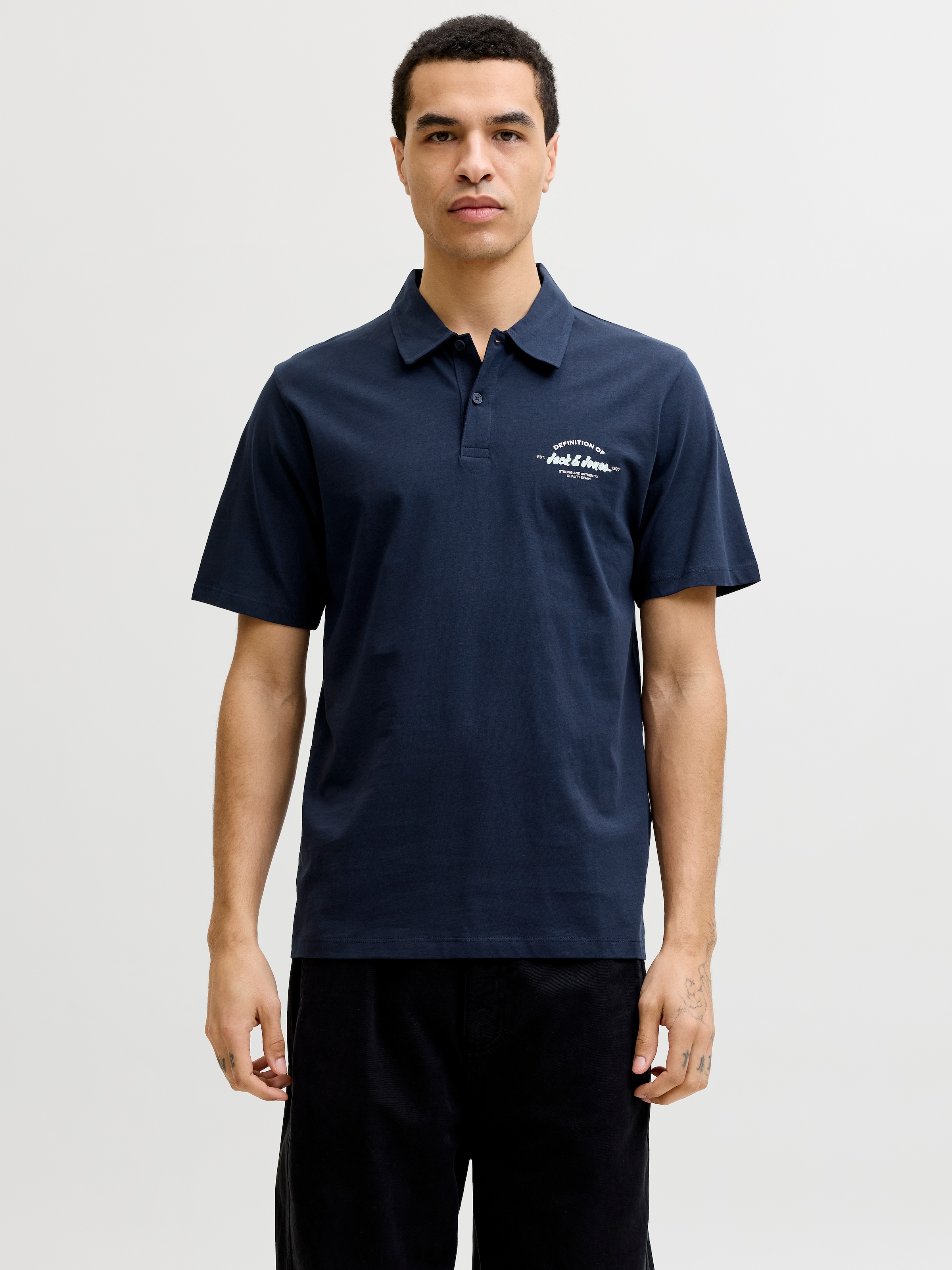 Jack & Jones Poloshirt »JJBRANDON POLO SS 3PK MP« Packung, 3