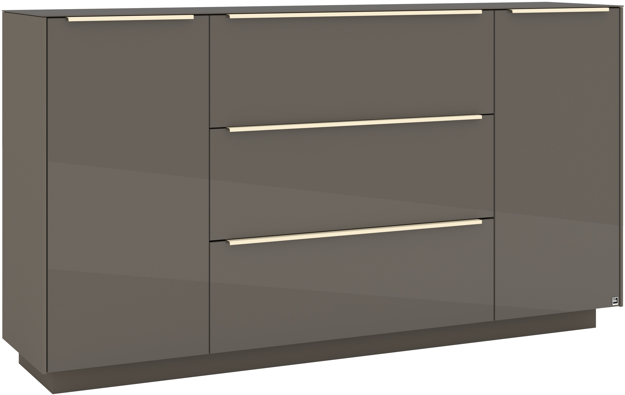 set one by Musterring Sideboard »Reno« 1 Stk. tlg. Mit Sockel in diversen Farben, 102 cm Höhe & Farbauswahl