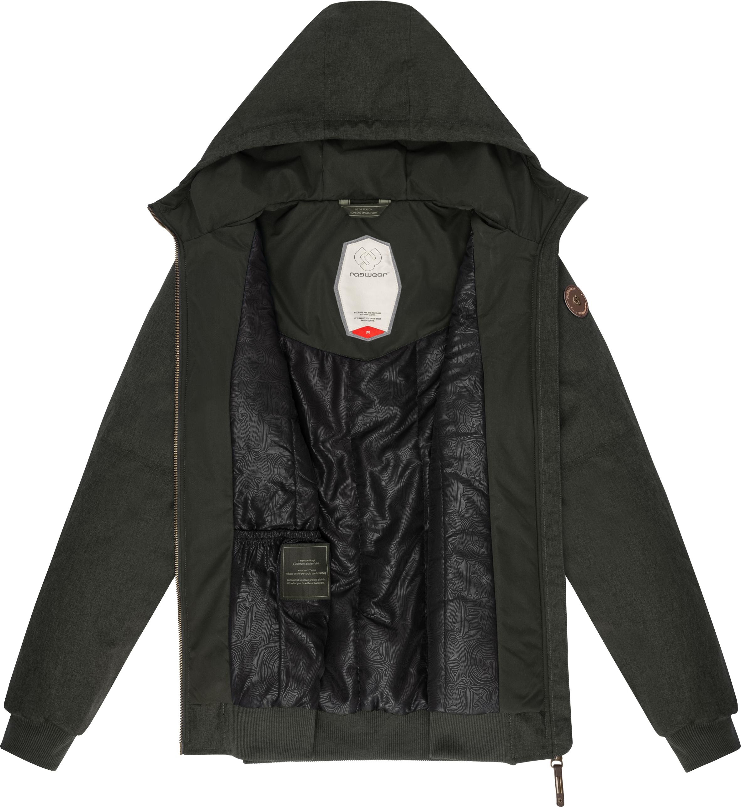 Ragwear Winterjacke »Stewie«, mit Kapuze, wasserdichte Herren Outdoorjacke mit großer Kapuze