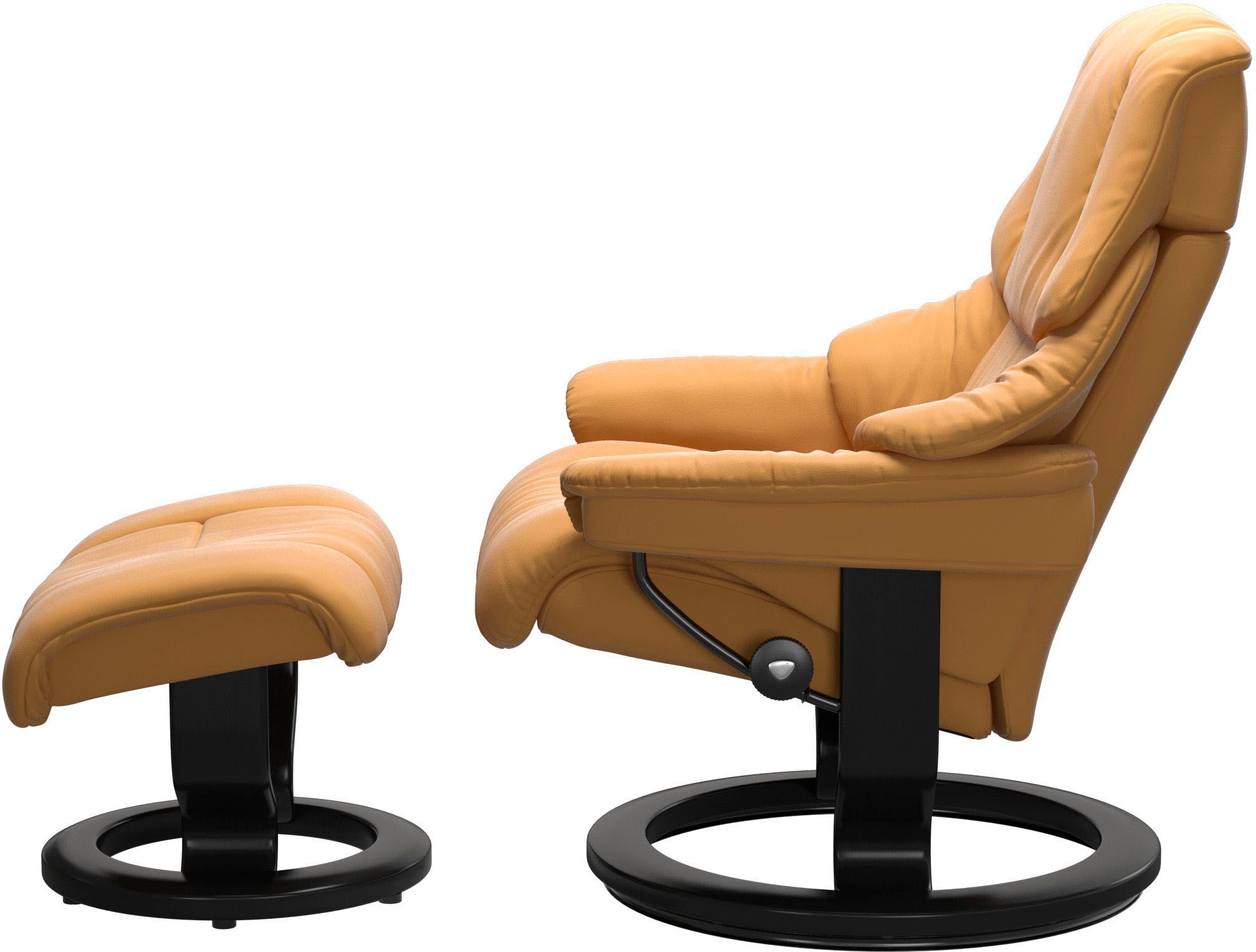 Stressless® Relaxsessel »Reno«, mit Classic Base, Größe S, M & L, Gestell Schwarz