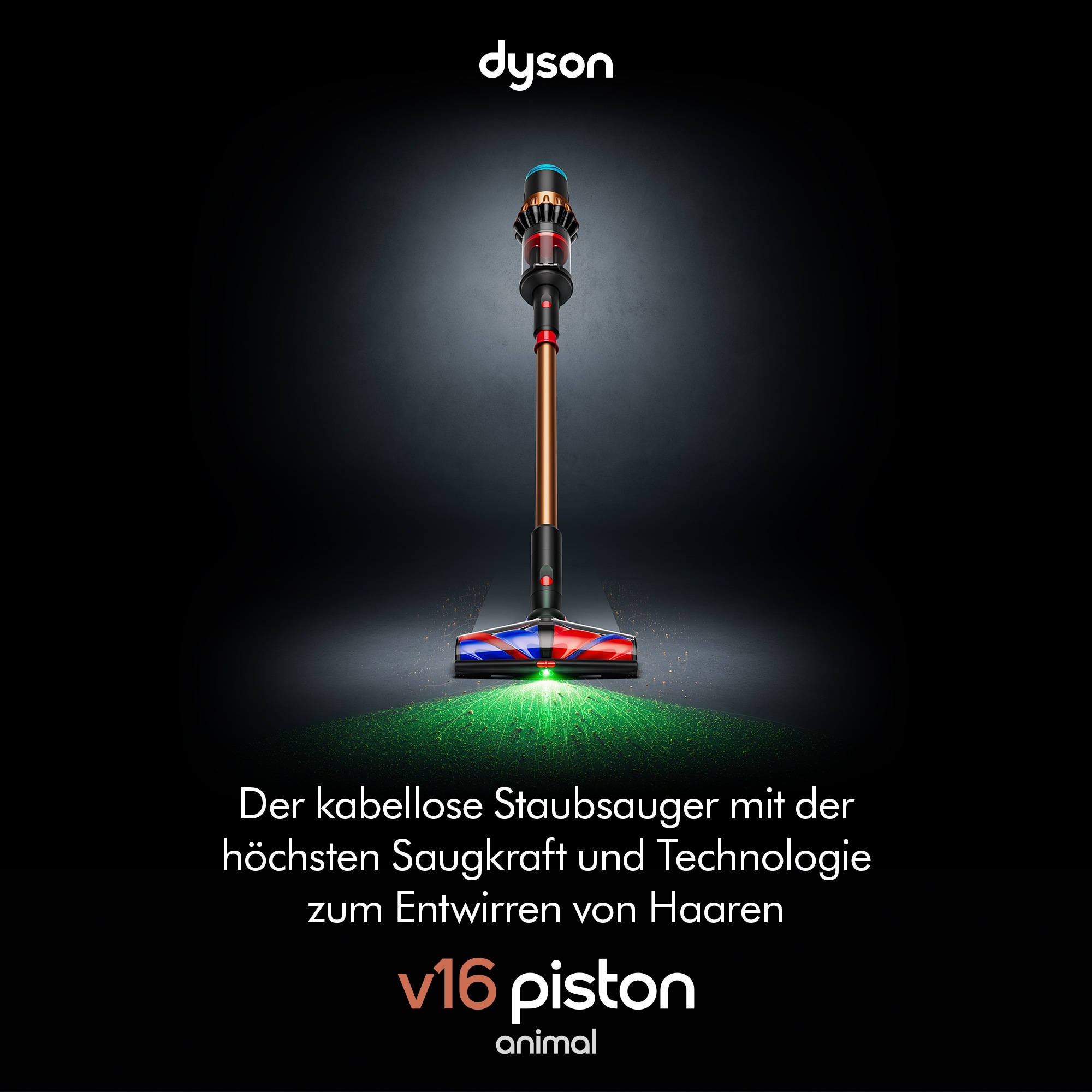 DYSON Akku-Hand-und Stielstaubsauger "V16 (DS60) Piston Animal Submarine™, günstig online kaufen