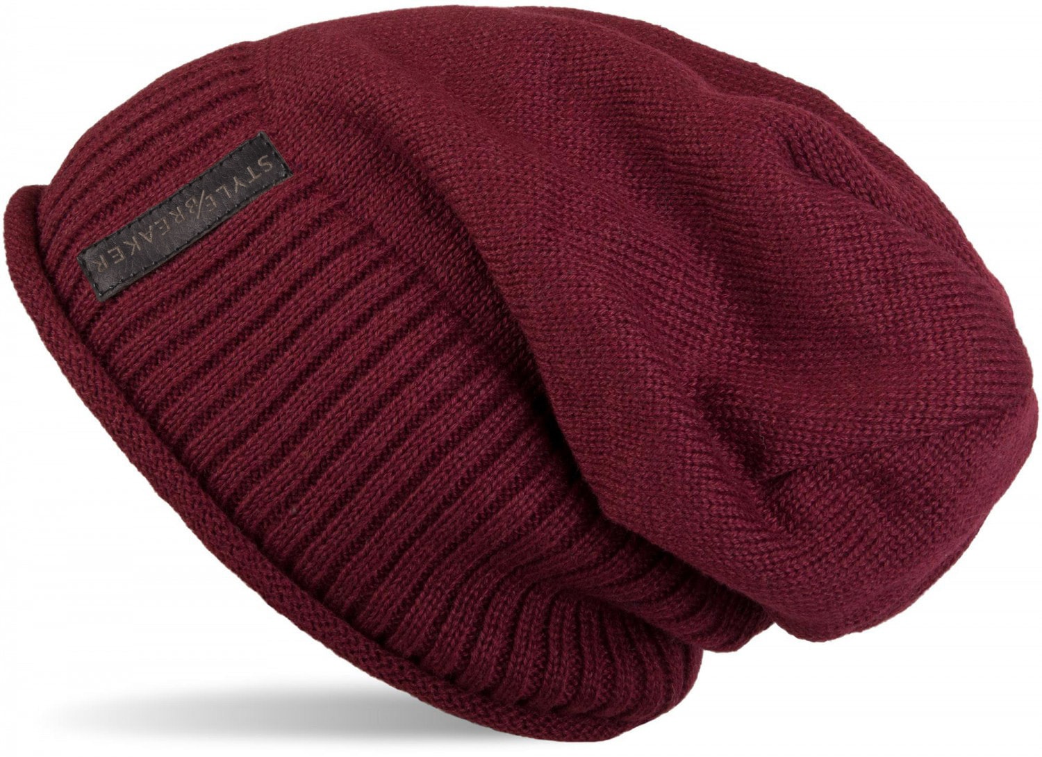 styleBREAKER Strickmütze "Feinstrick Beanie mit Teddyfleece" 1 Stk.