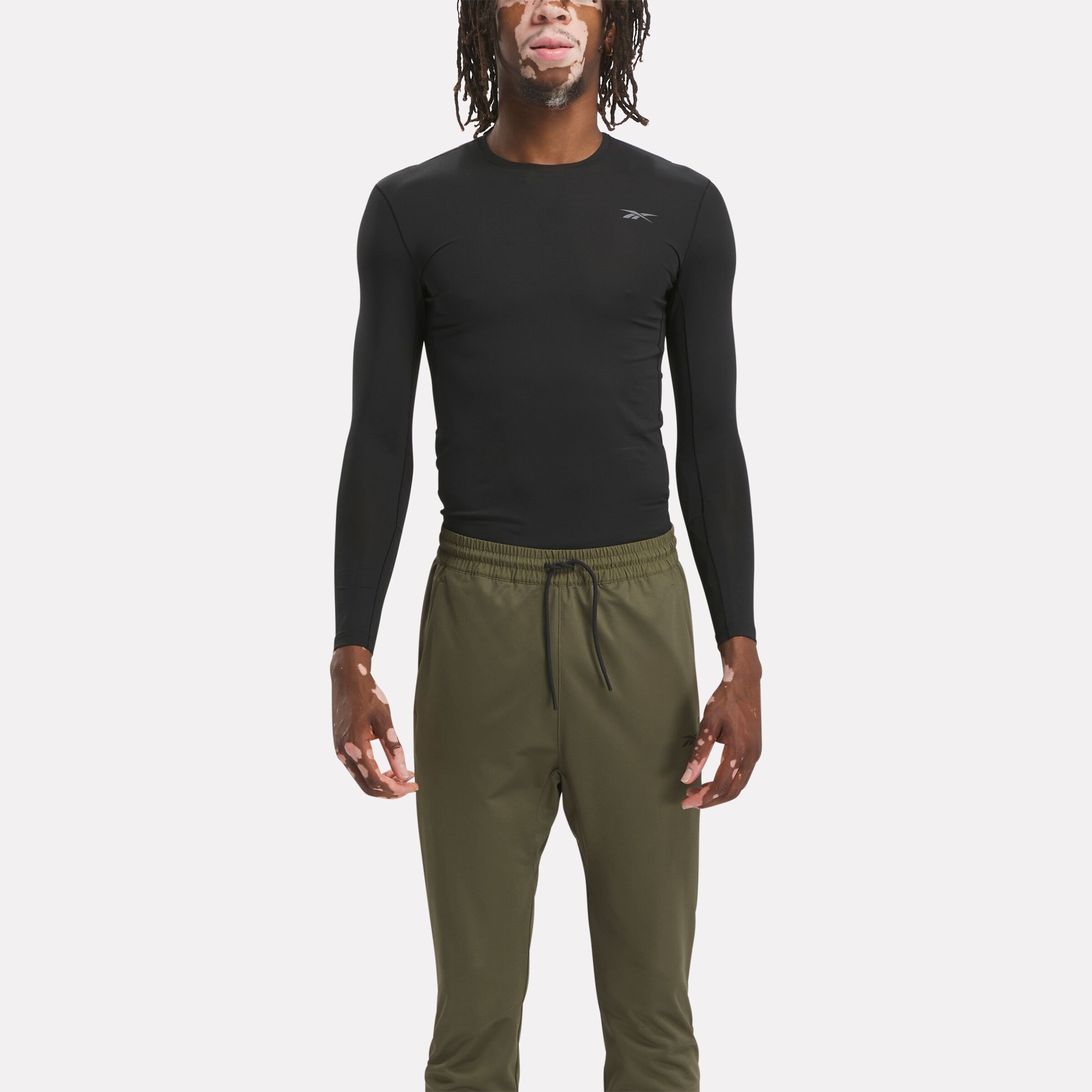 Reebok Langarmshirt "COMP LS/BLACK" 1 Stk. tlg. günstig online kaufen