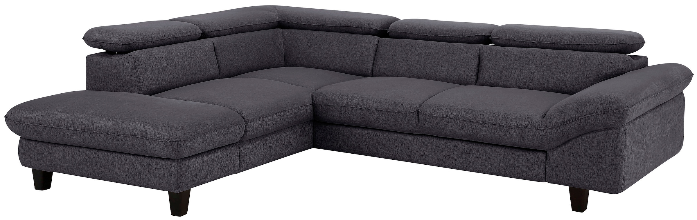 Home affaire Ecksofa »Pilot L-Form« mit Kopfteilverstellung, wahlweise mit Bettfunktion & Bettkasten