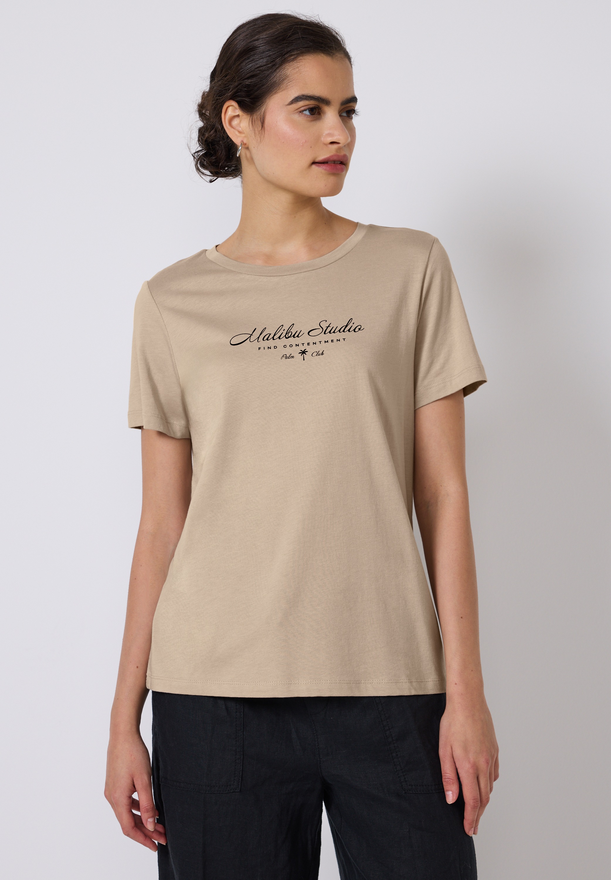 STREET ONE STUDIO T-Shirt, im soften Baumwoll-Mix günstig online kaufen