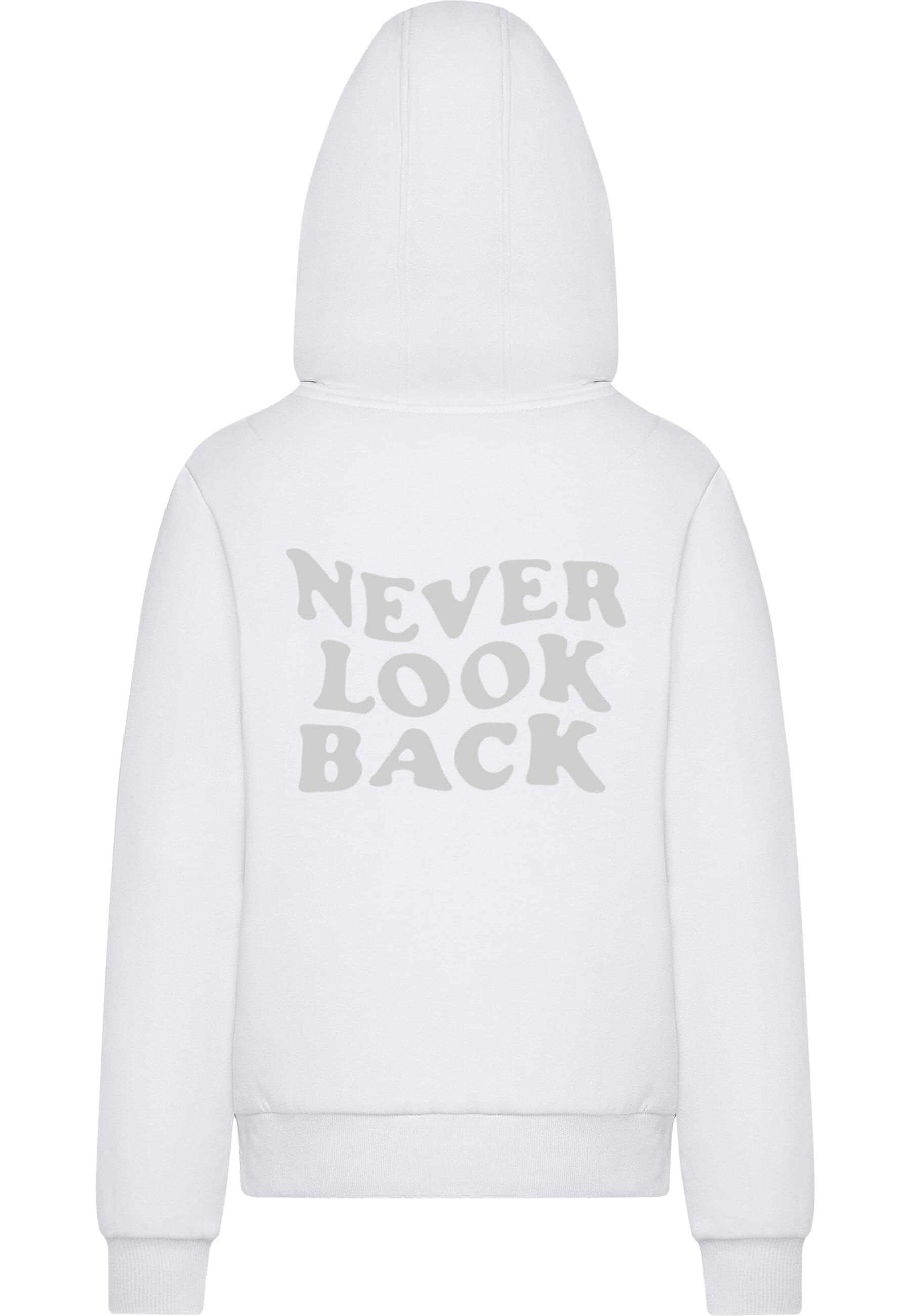 Miss Tee Kapuzenpullover »Miss Tee Never Look Back Ladies Fluffy Hoody«, (1 tlg.)