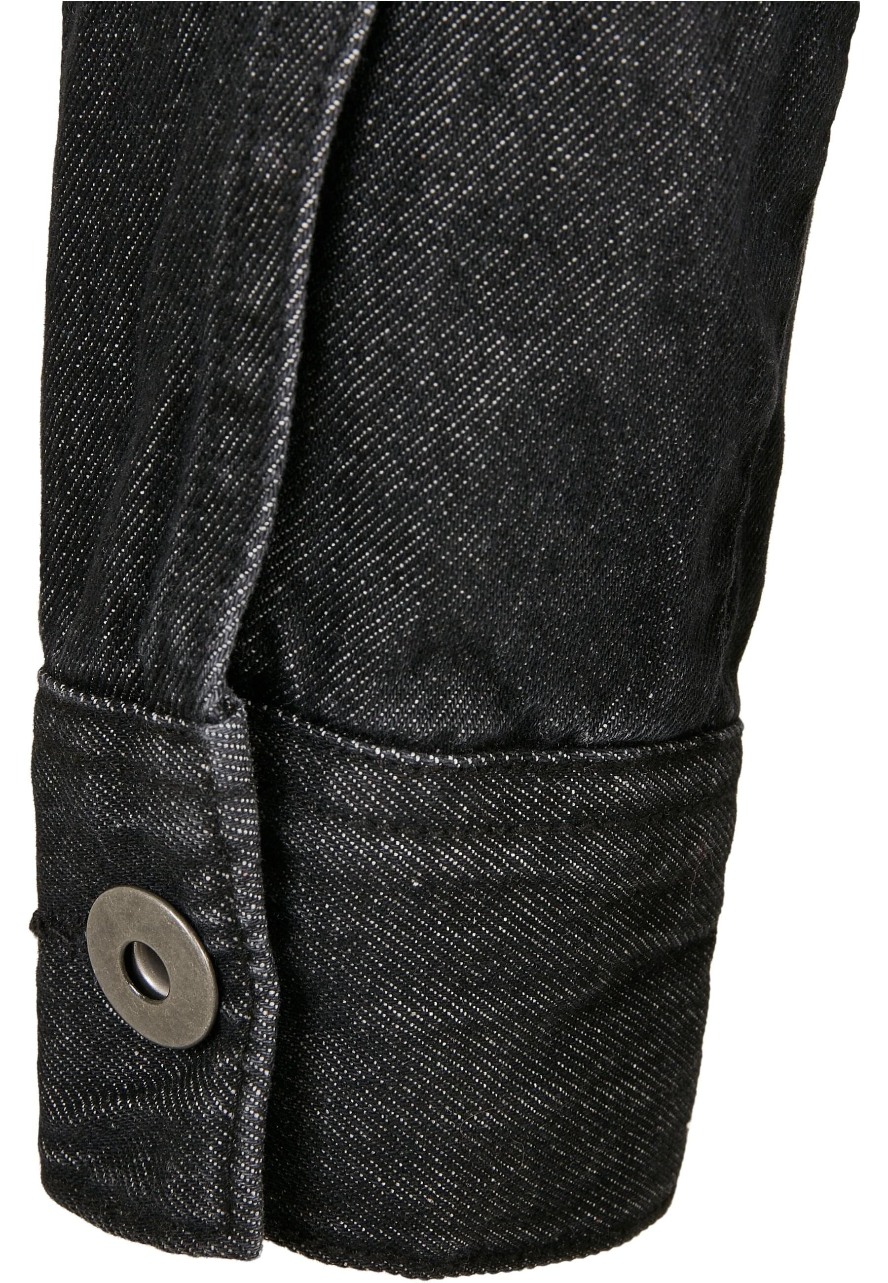 URBAN CLASSICS Allwetterjacke »Urban Classics Damen Ladies Short Oversized Denim Jacket«, (1 St.), ohne Kapuze