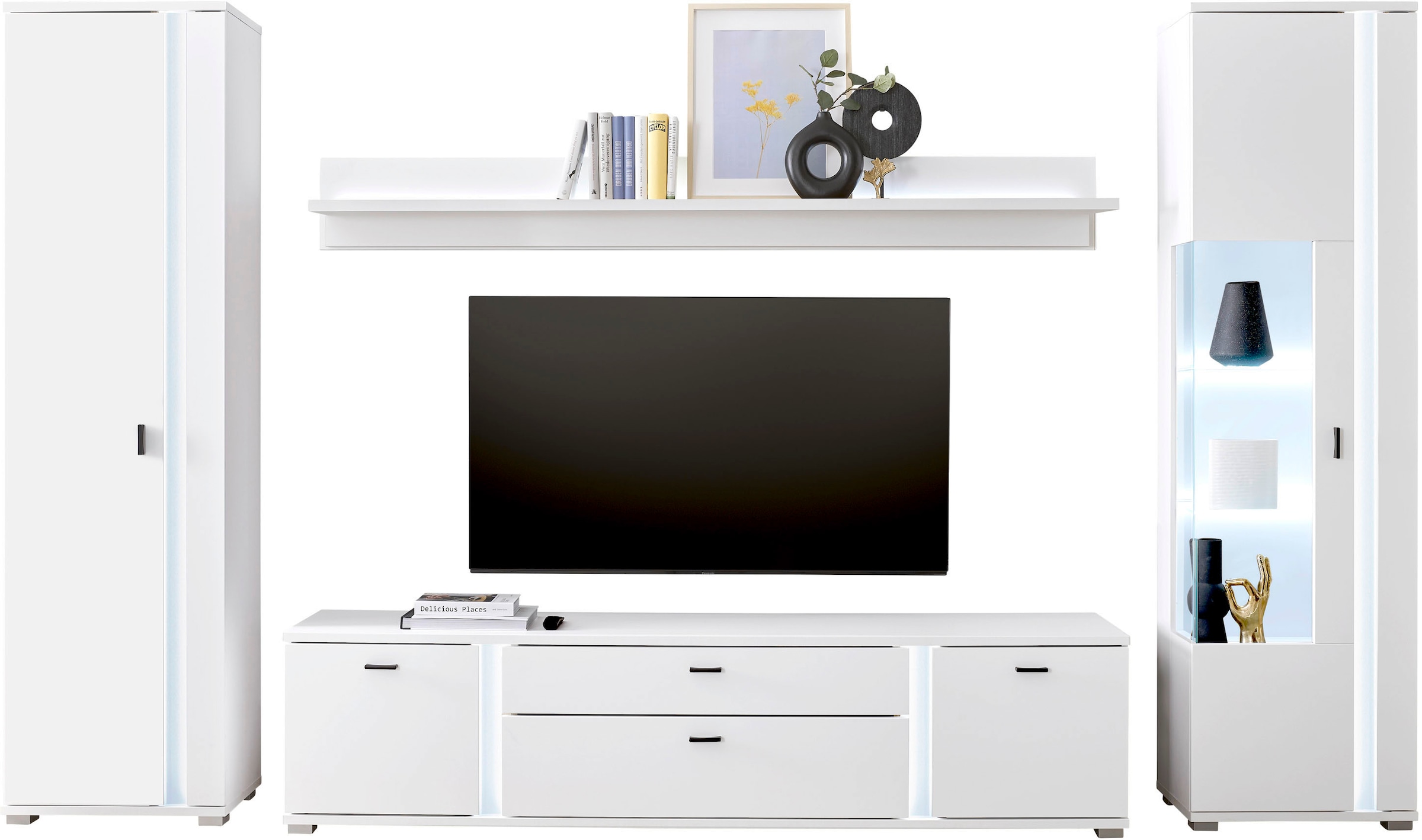 INOSIGN Wohnwand "LONG ISLAND" Set, 4 Stk. tlg. günstig online kaufen