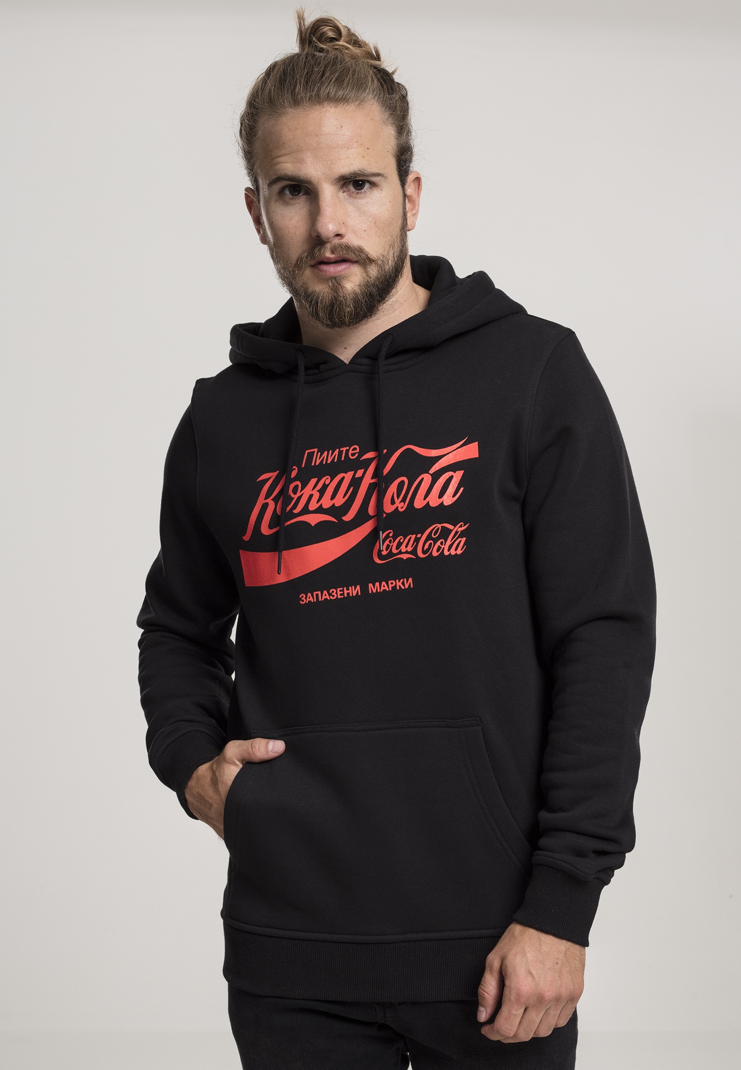 Merchcode Sweatshirt »Merchcode Herren Coca Cola Rus Hoody«, (1 tlg.)
