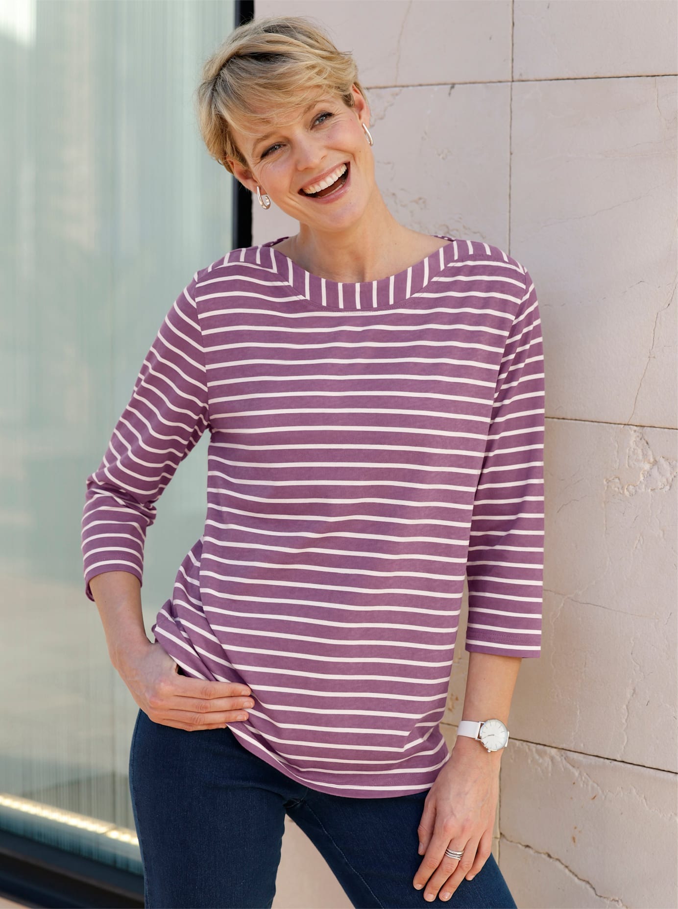 Classic Basics 3/4-Arm-Shirt "3/4-Arm-Shirt" 1