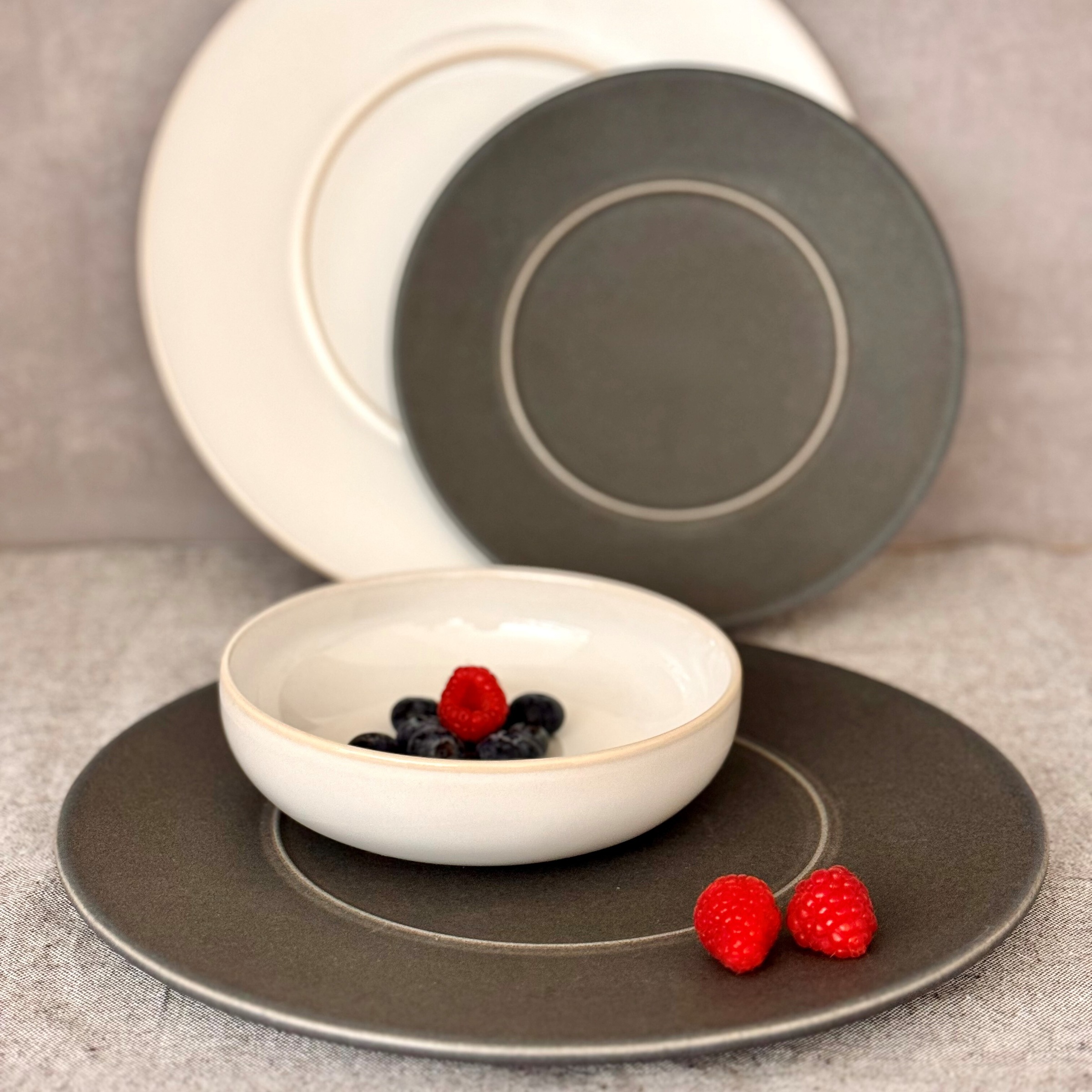 MÄSER Kombiservice "UNICO, Kombi-Service, Steinzeug" Geschirr-Set, Service günstig online kaufen