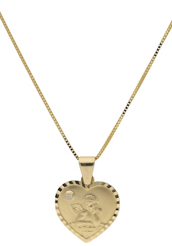 Kette mit Anhänger »Schmuck Geschenk Gold 375 Halsschmuck Halskette Goldkette Venezianer«