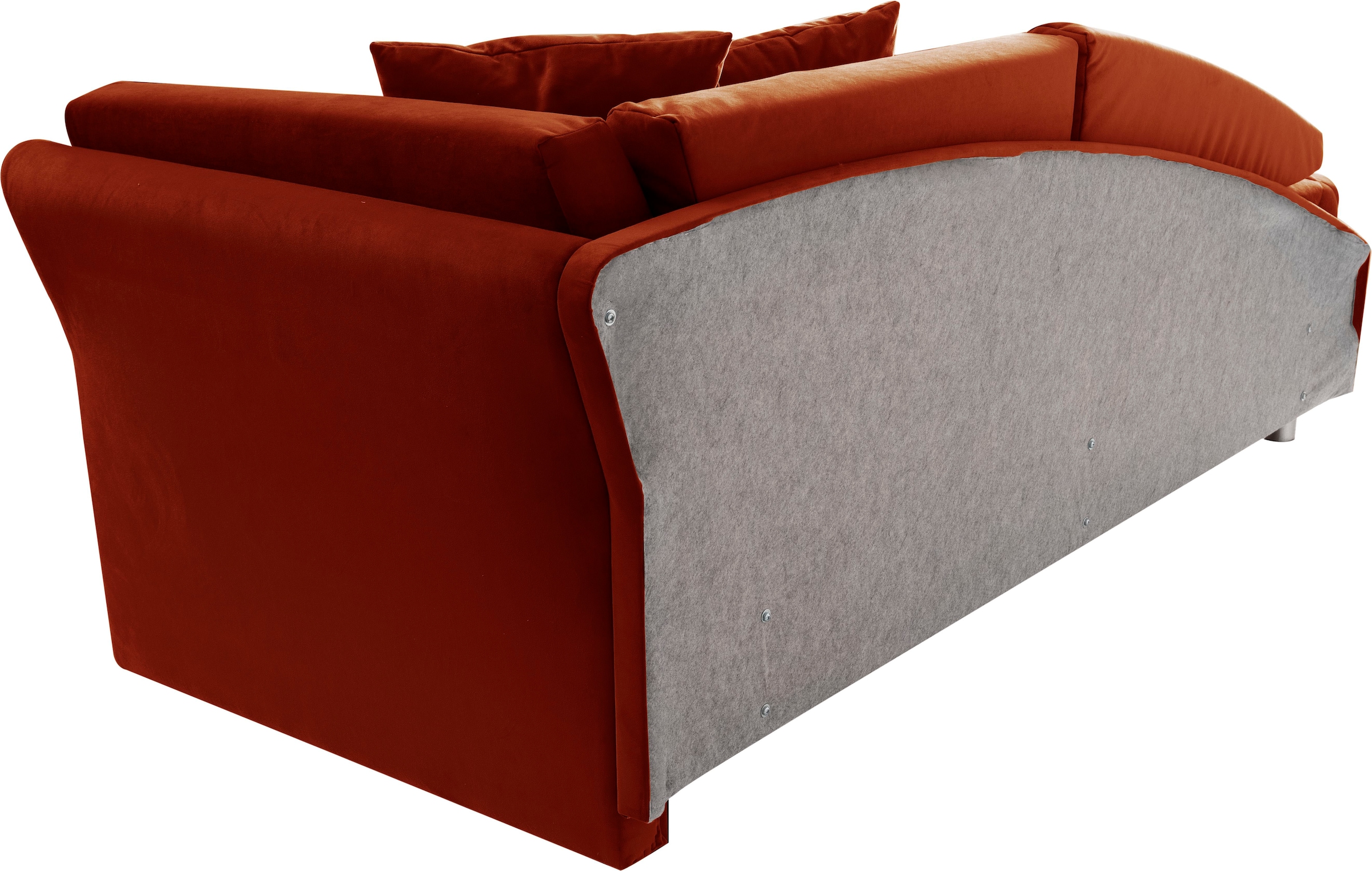 alina Schlafsofa »Lindsay«, Bettkasten, Zierkissen-Set aus: 2 Stk. 40x40cm, 1 Stk. 30x30cm