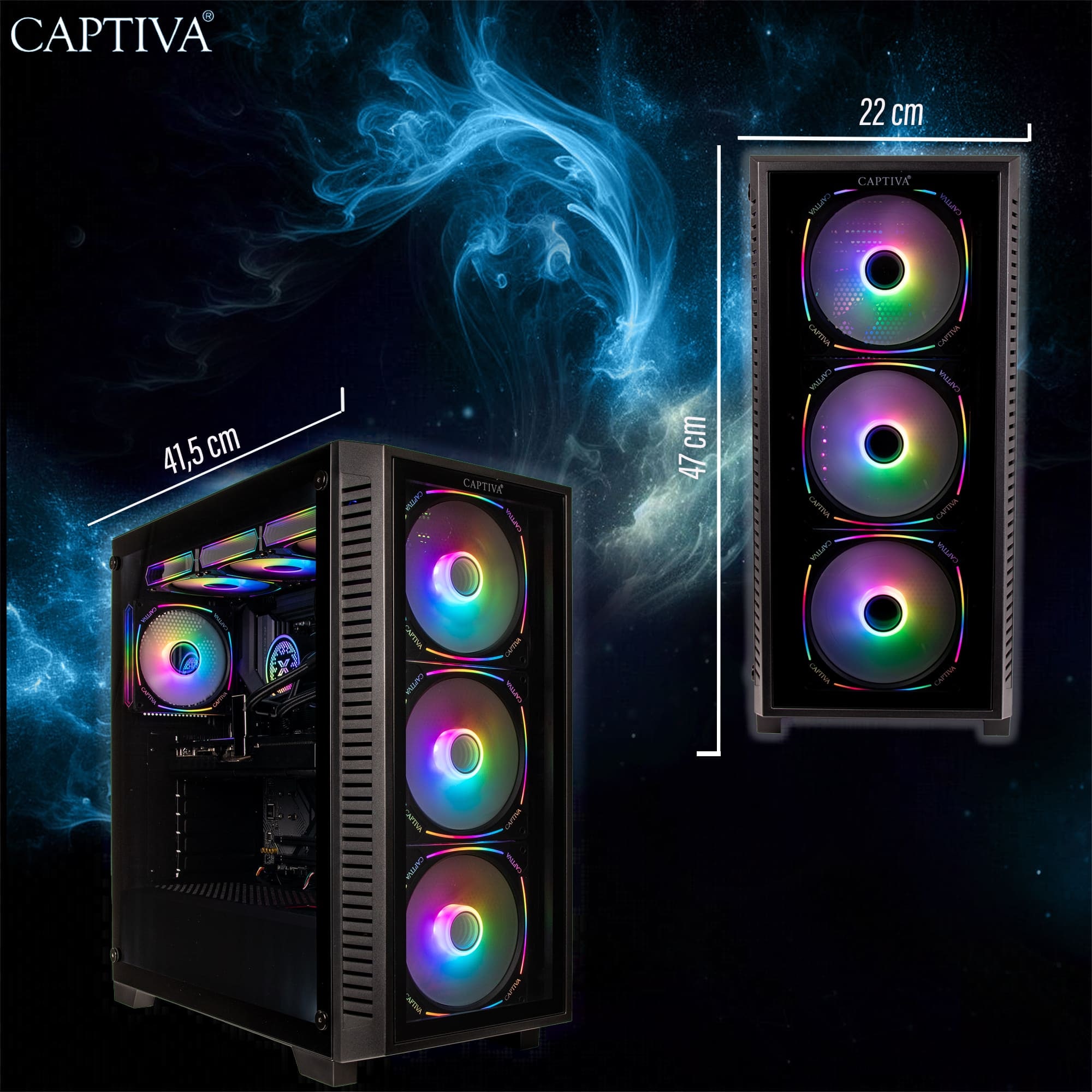 CAPTIVA Gaming-PC »Advanced Gaming I77-676«