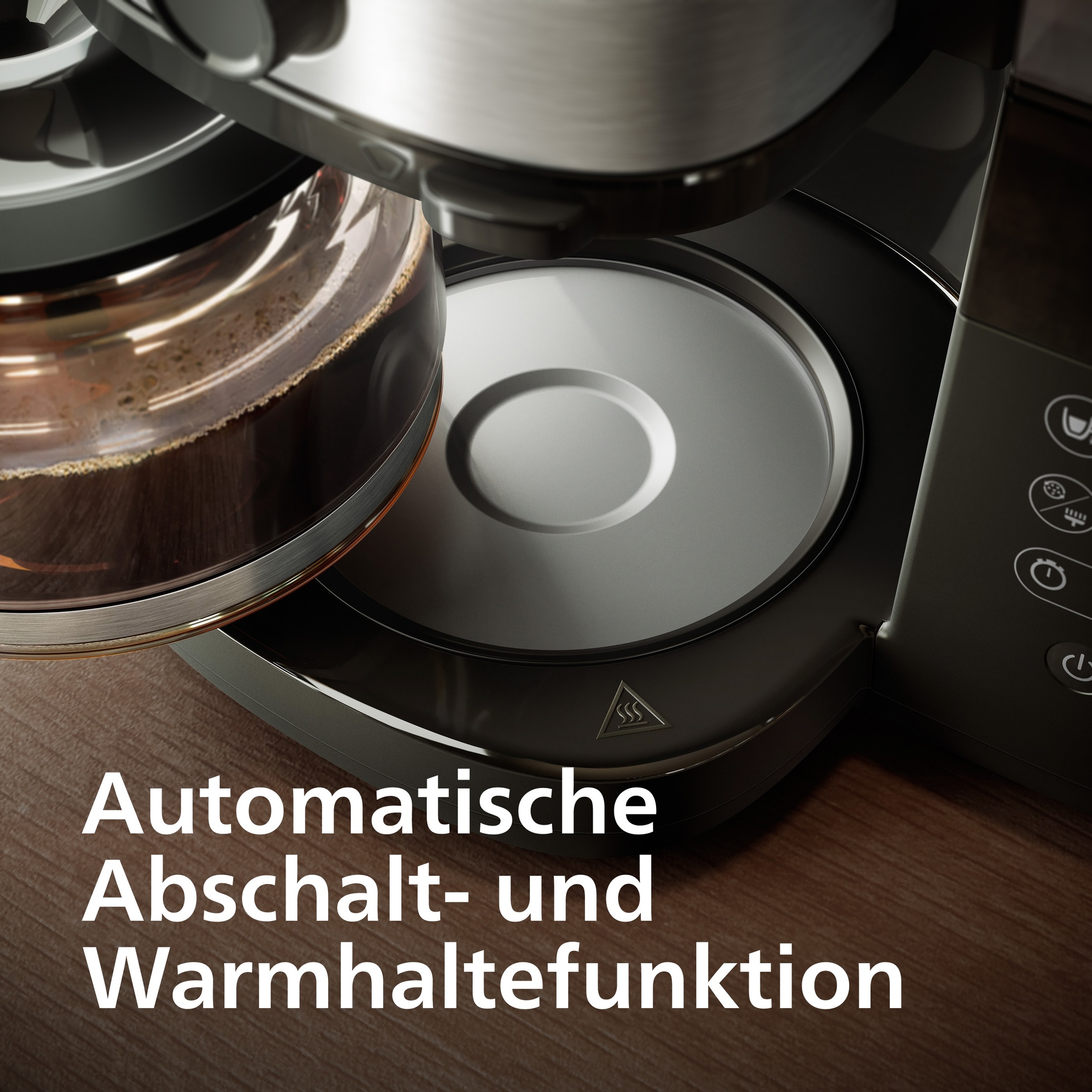 Philips Kaffeemaschine mit Mahlwerk »HD7900/90 All-in-1 Brew mit abnehmbarem Duo-Kaffeebohnenbehälter« Permanentfilter 1x4 mit Intensitätseinstellung, Glaskanne, Timer, Permanentfilter inkl.