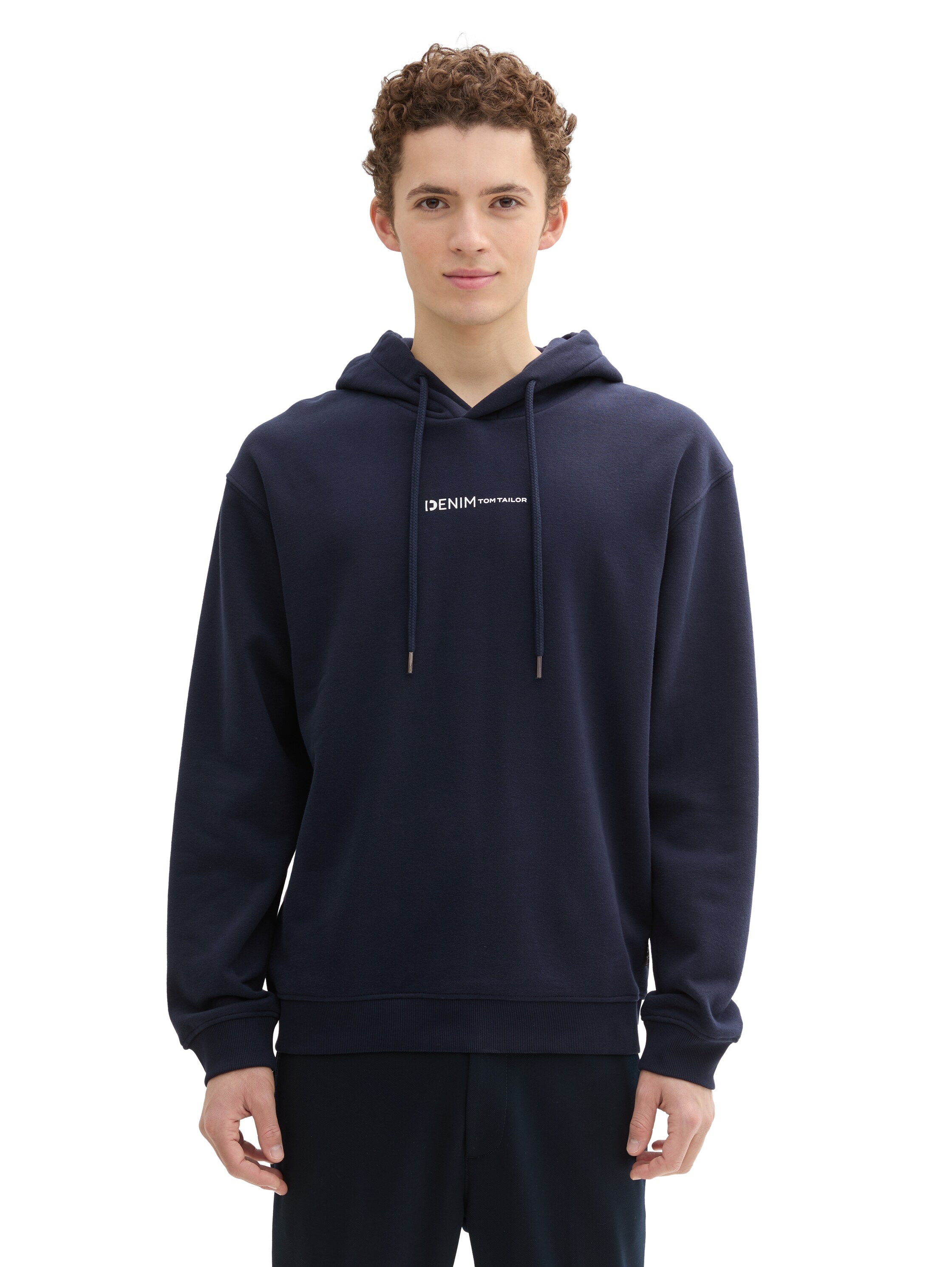 Sweatshirt, mit Kapuze und Logo-Print