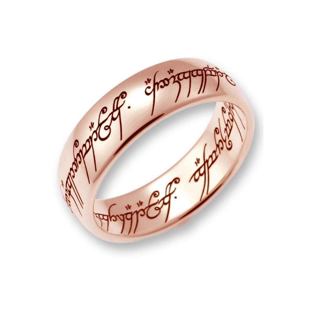 Der Herr der Ringe Goldring »Der Eine Ring - Rotgold, 10004077, 10004078, 10004079«