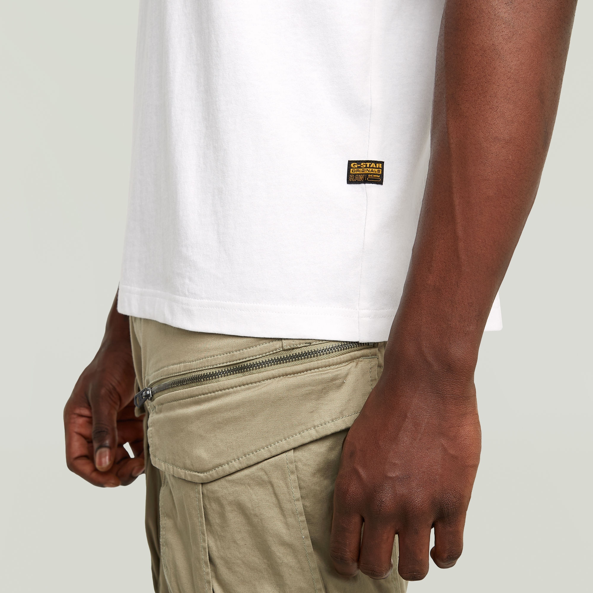 G-STAR T-Shirt »Spray G Logo«, mit Rundhals