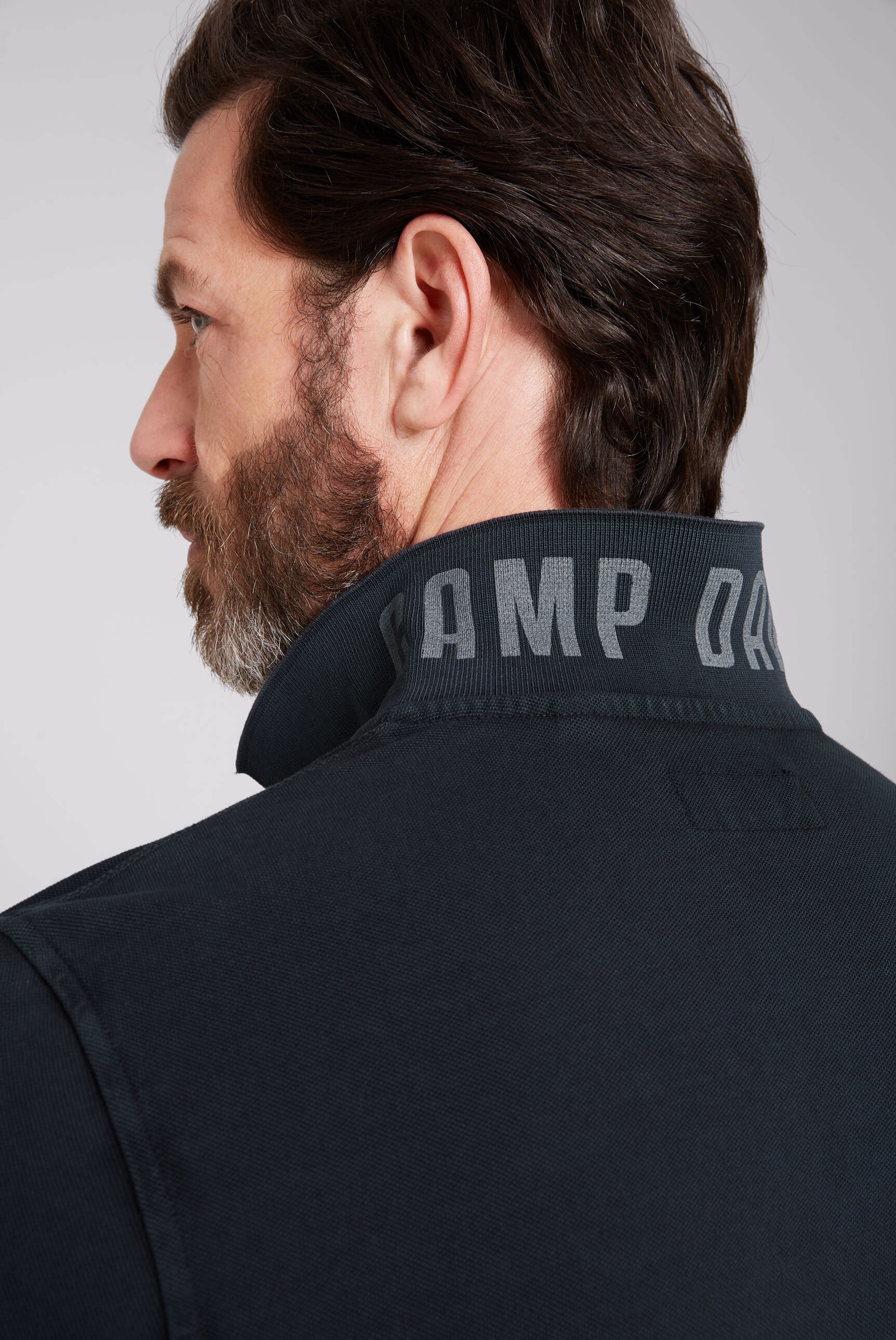 CAMP DAVID Poloshirt mit Seitenschlitze SV7335