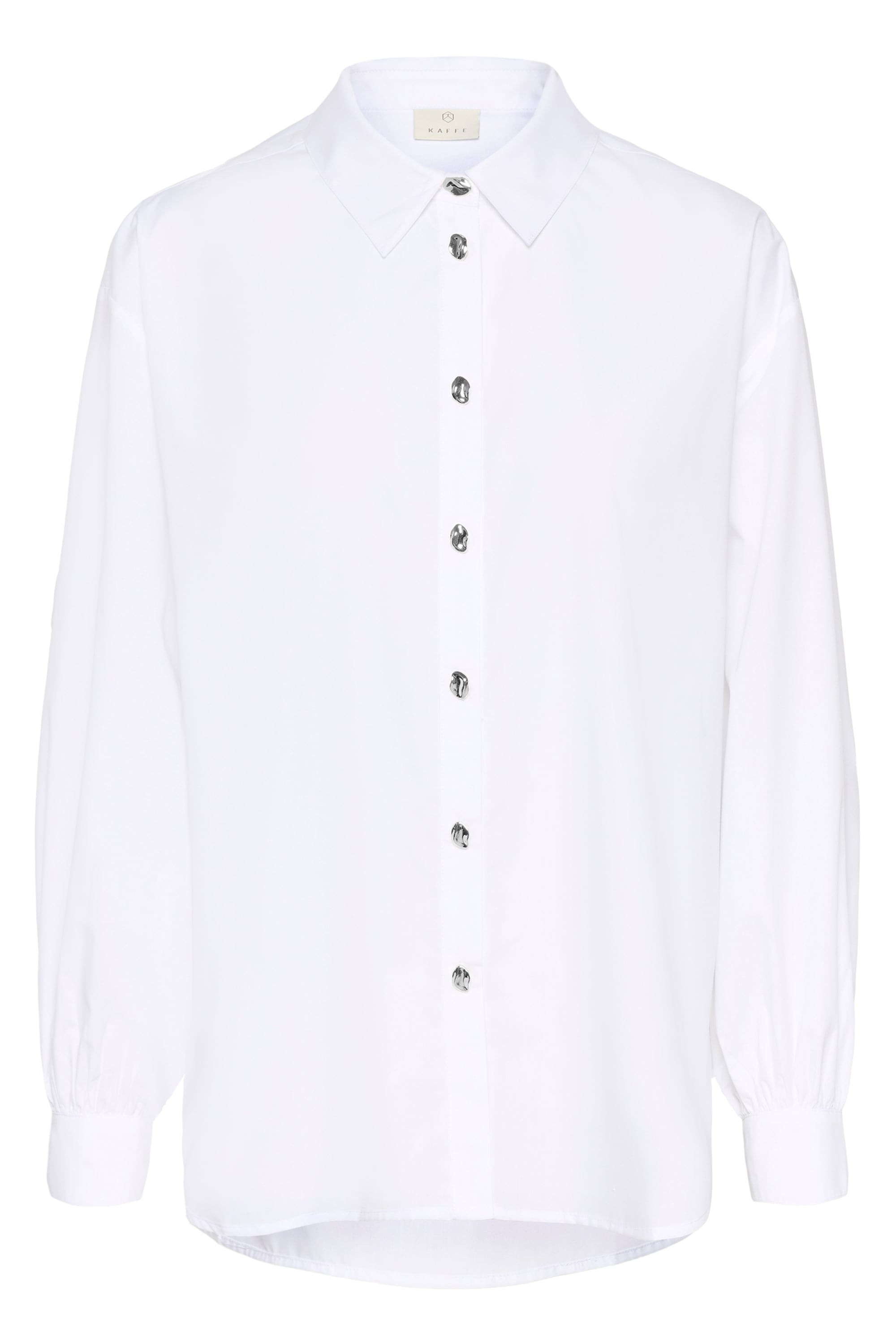 KAFFE Hemdbluse "Damen Hemd langarm KAnoella"