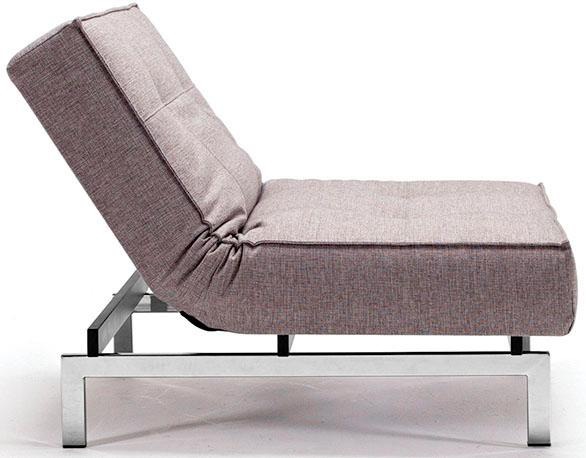 INNOVATION LIVING ™ | Design Sessel chromglänzenden in mit skandinavischen Beinen, BAUR »Splitback«