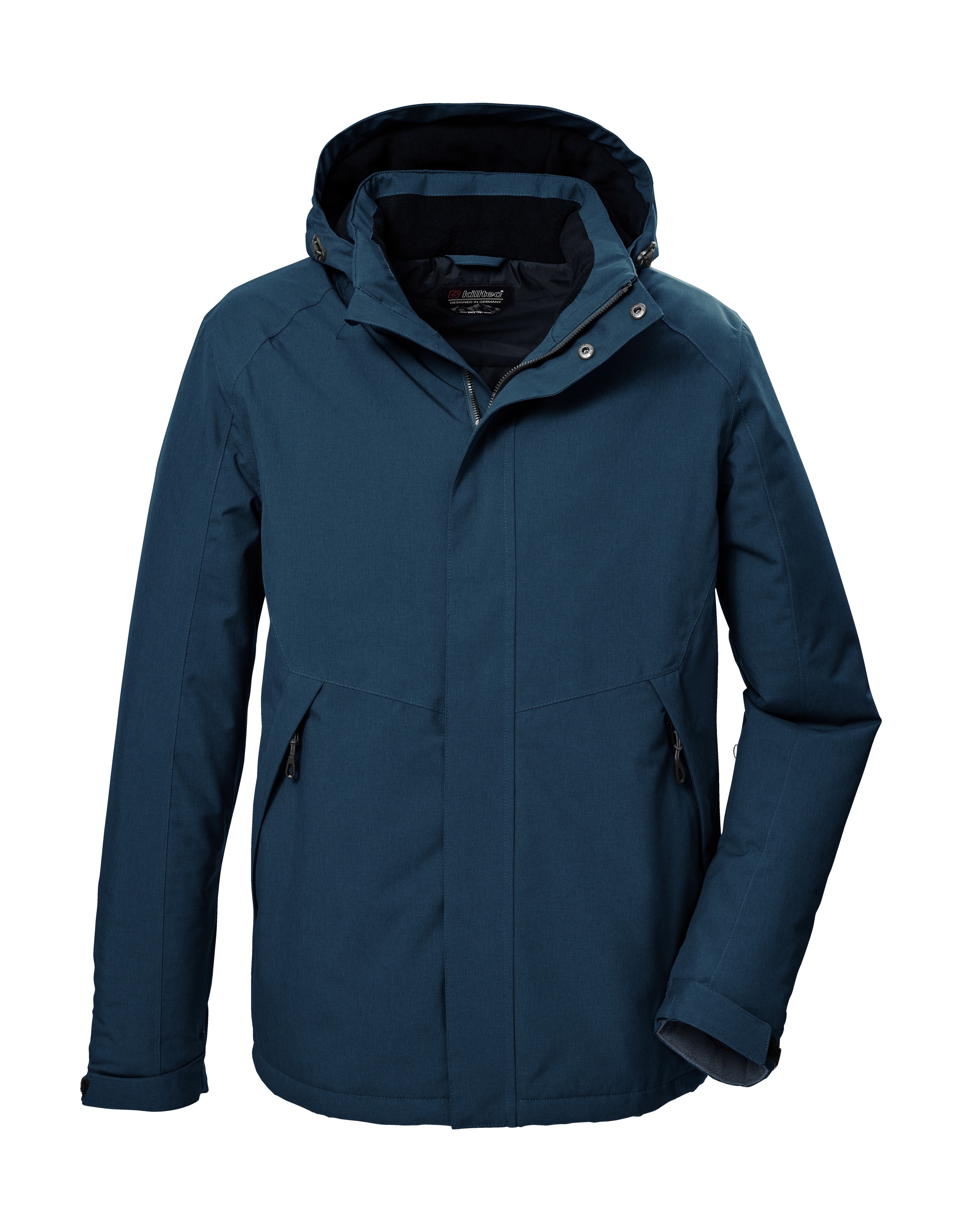killtec Heren Functionele jas met capuchon/outdoorjas is waterdicht KOW 192 MN JCKT, dark navy, XL, 41374-000