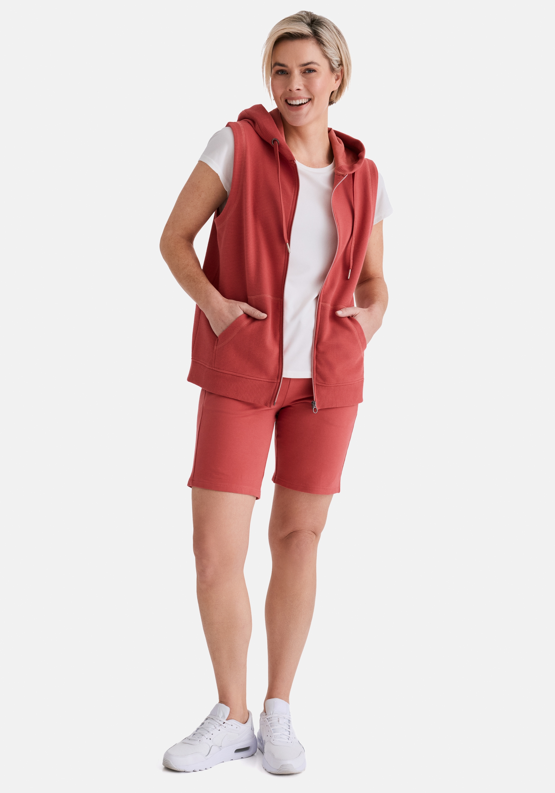 STOOKER WOMEN Sweatweste »WENKE Weste« Stooker WENKE Damen Weste mit Kapuze