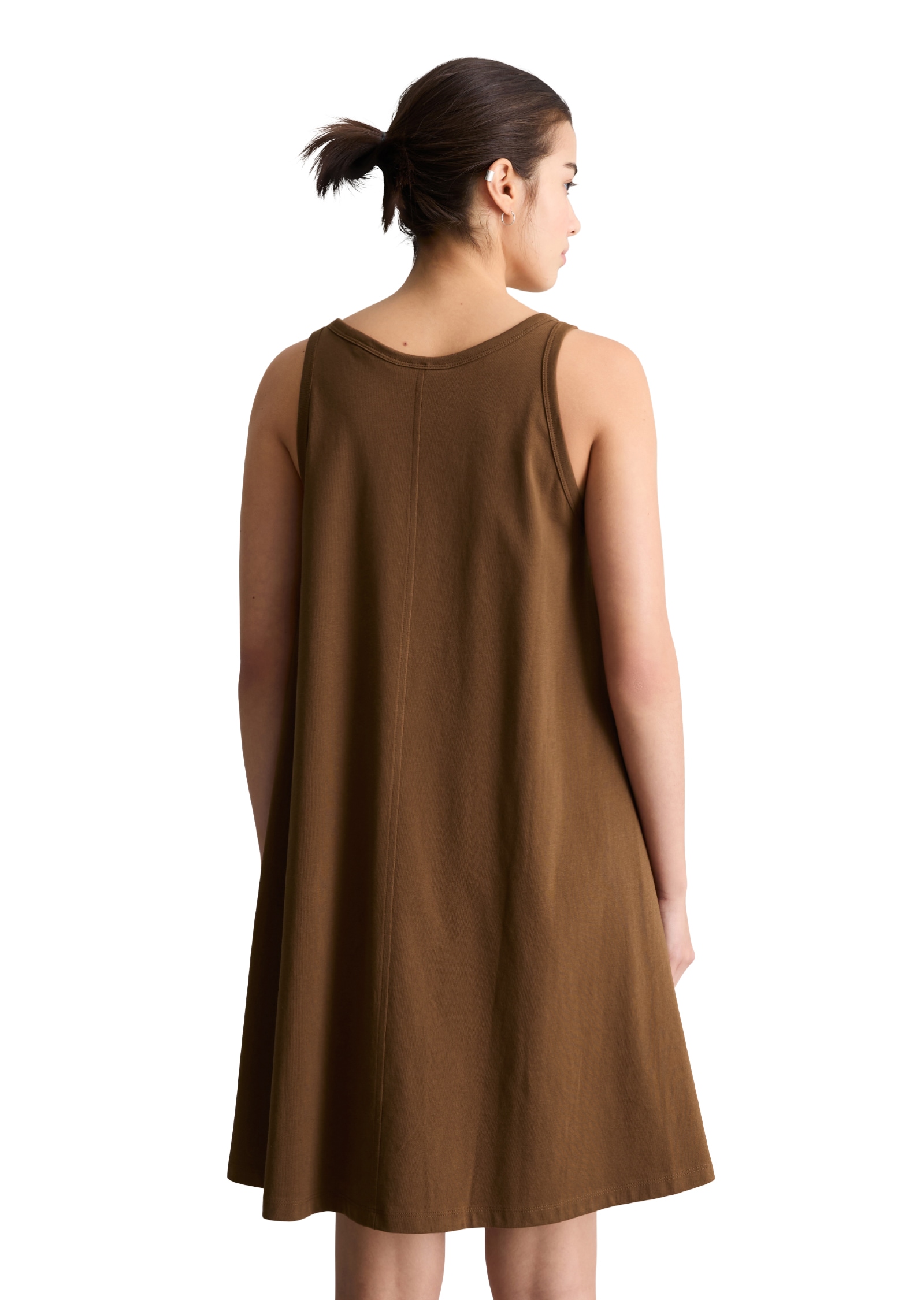 Marc O'Polo DENIM Jerseykleid ärmellos, A-Shape aus Organic Cotton