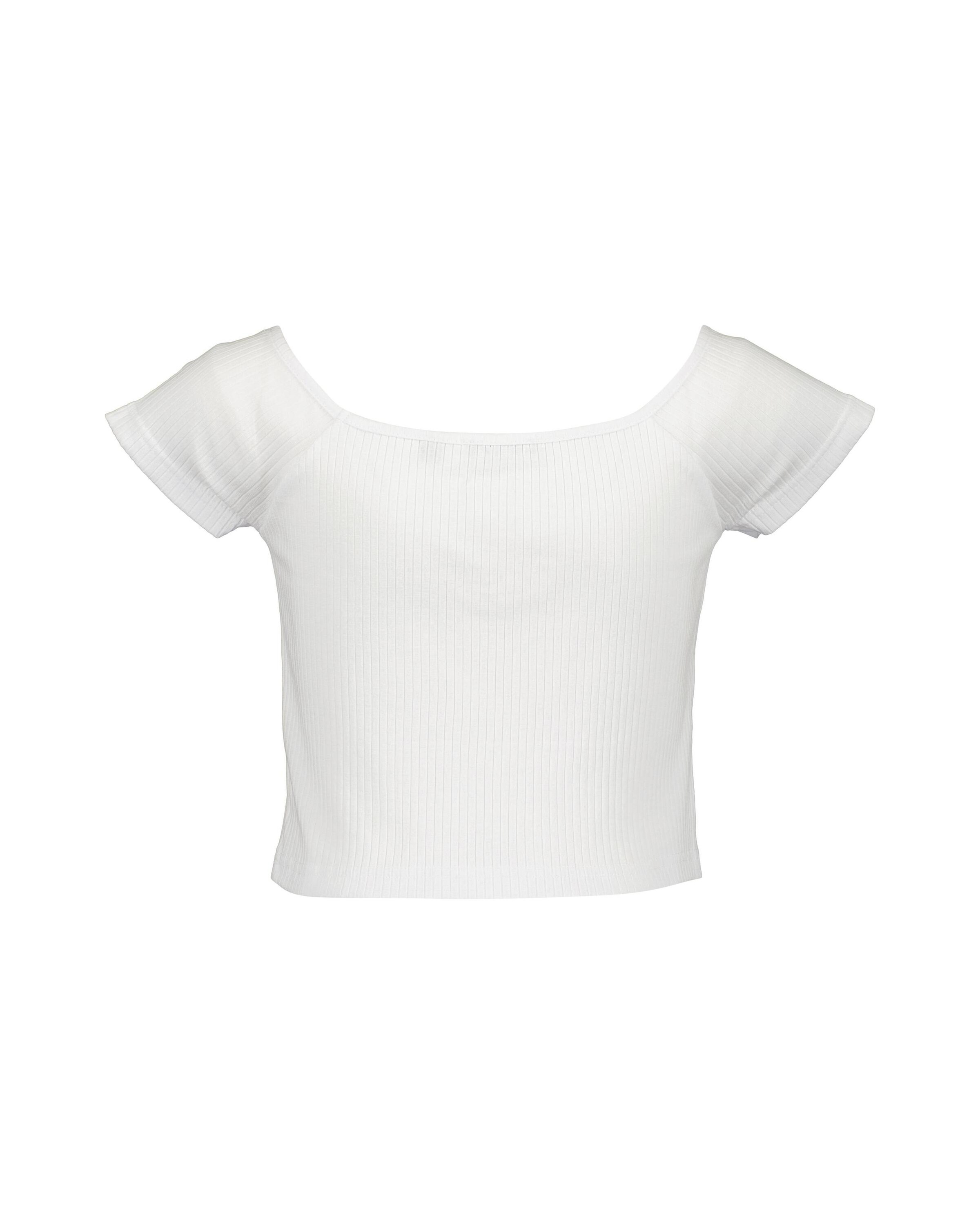 Blue Seven T-Shirt »Blue Seven Teenager Mädchen T-Shirts 2er Pack Carmen Ausschnitt«, (2 tlg.)
