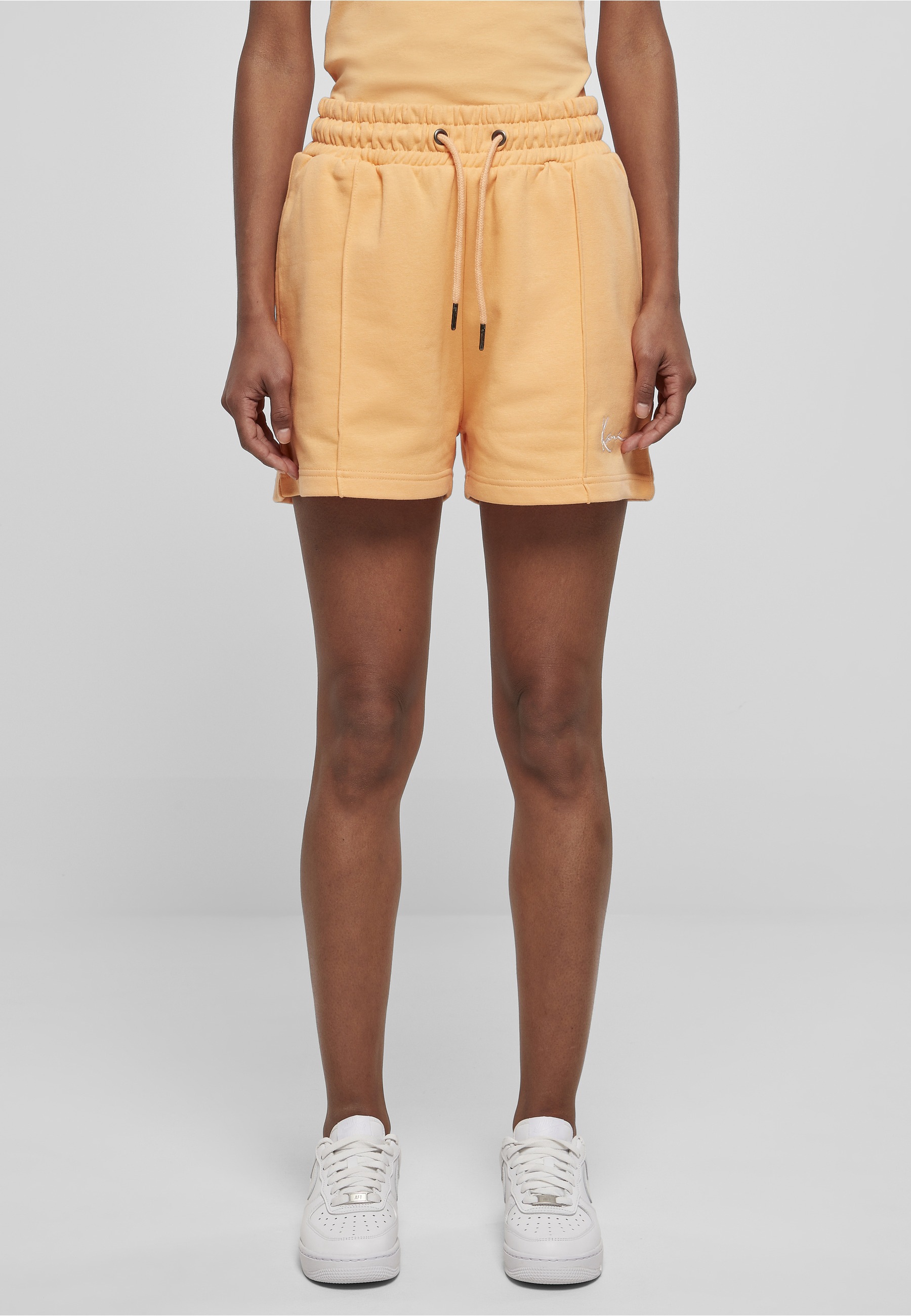 Karl Kani Stoffhose »Karl Kani Damen KW222-053-1 Small Signature Sweat Shorts«