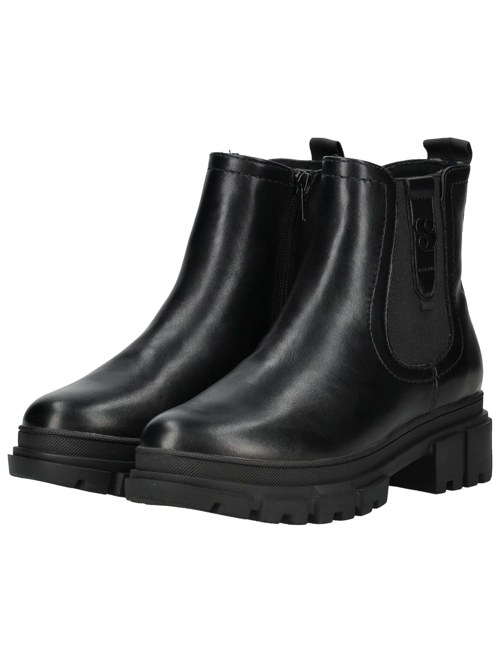 s.Oliver Stiefelette »s.Oliver Stiefelette Lederimitat/Textil«