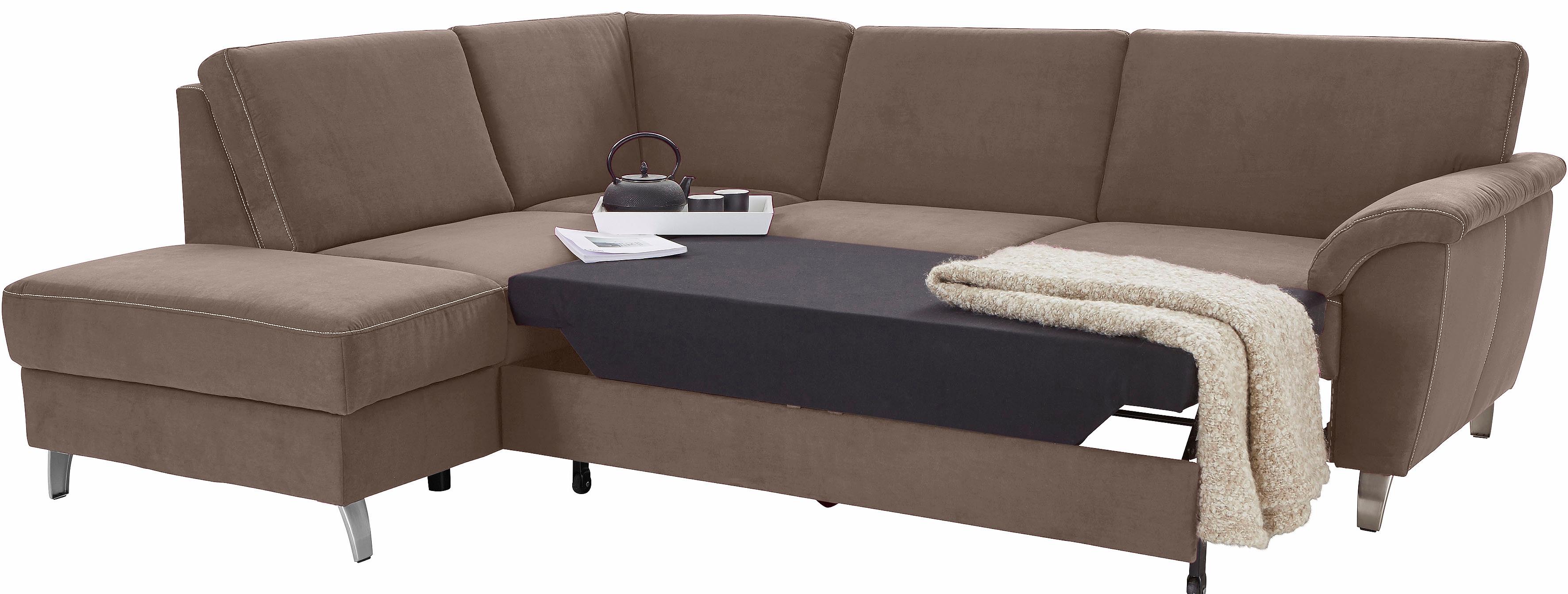 Thumbnail - sit&more "Texel L-Form" mit Federkern, wahlweise mit Bettfunktion und Bettkasten