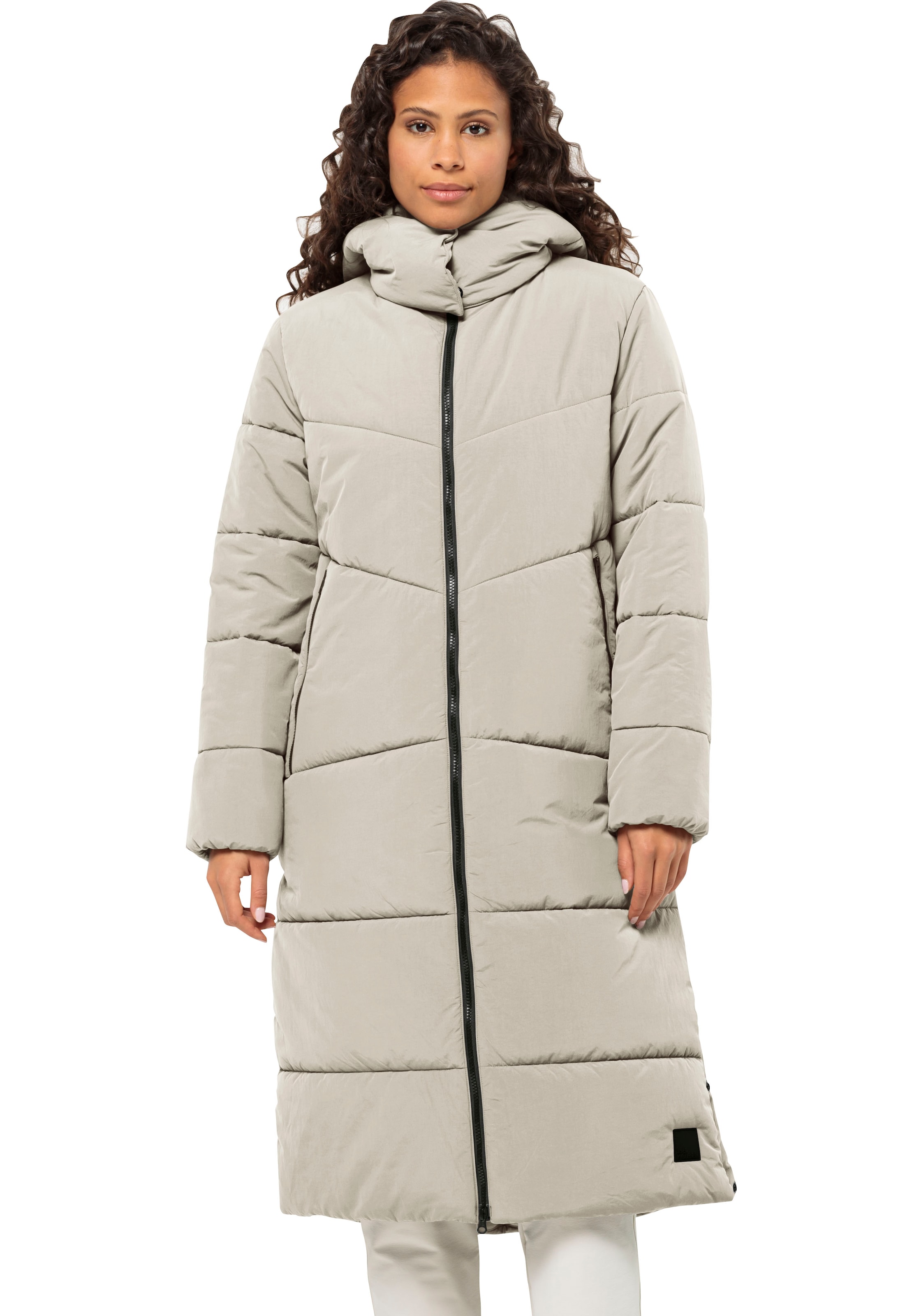 Jack Wolfskin Funktionsmantel "KAROLINGER LONG COAT W", Wärmend, winddicht, günstig online kaufen