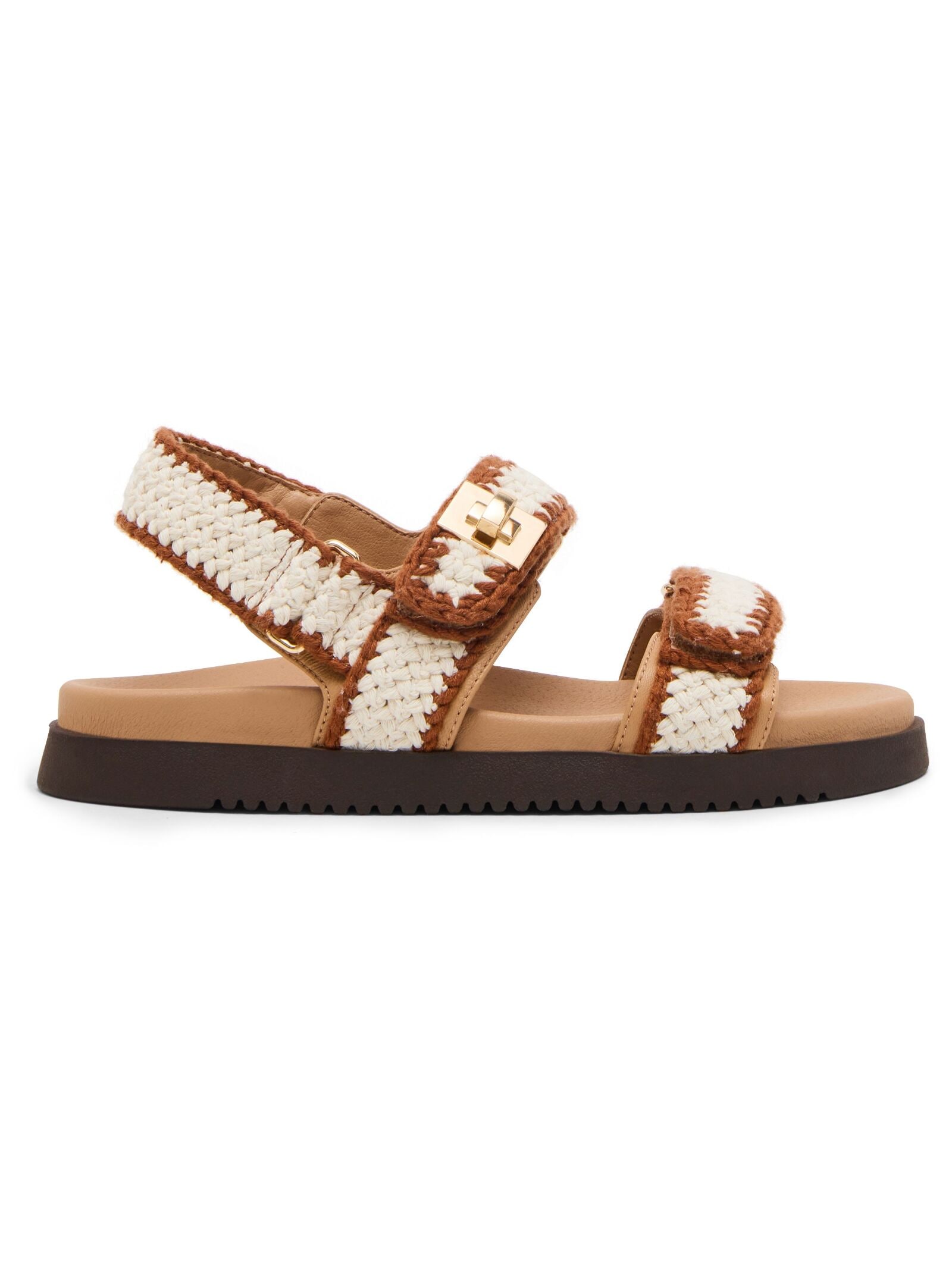 STEVE MADDEN Riemchensandale »STEVE MADDEN Sandalen Textil«