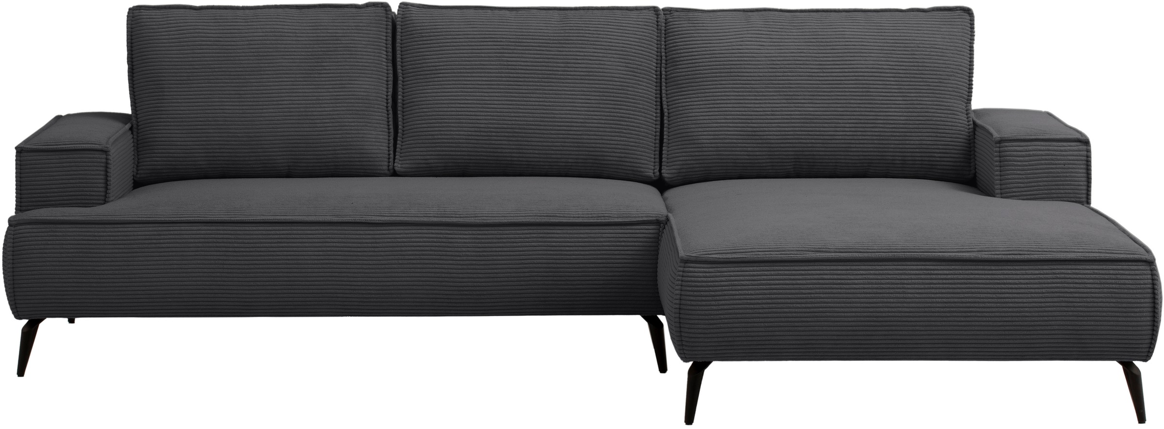 Home affaire Ecksofa "TVINNU, L-Form, 275cm, in Cord und Leinenoptik" wahlw günstig online kaufen