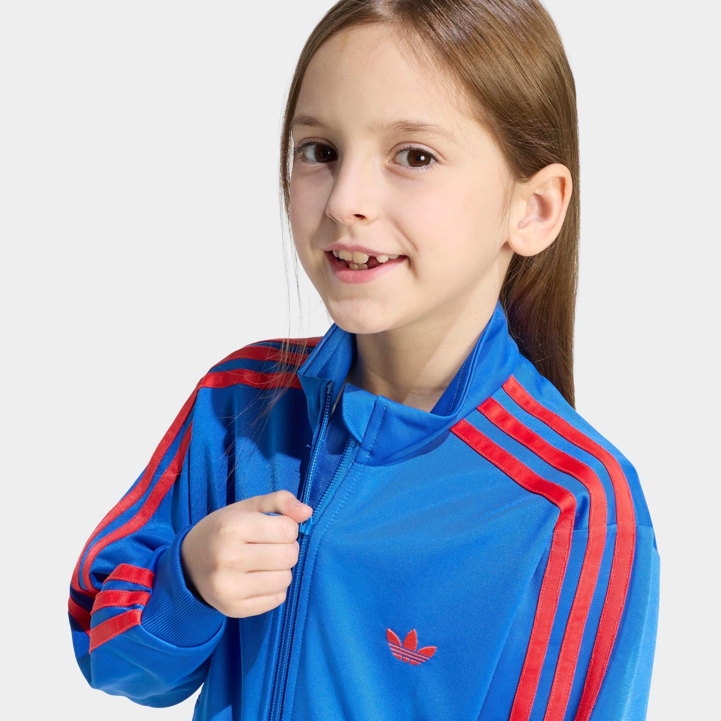 adidas Originals Trainingsanzug »FIREBIRD TS« 2 tlg. für Kinder, zweiteiliges Set, aus Polyester